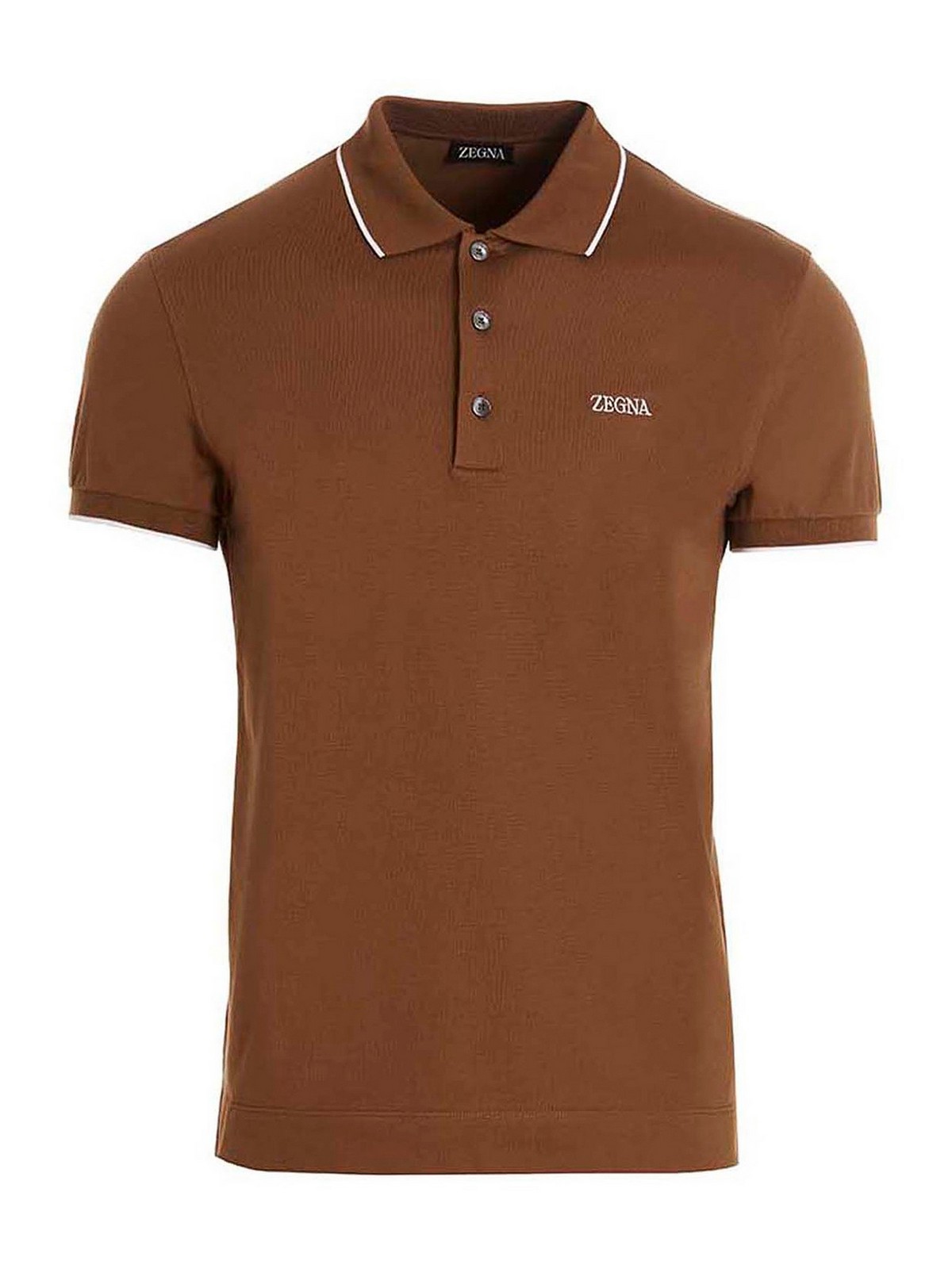 BOSS - Polo shirt with embroidered logo