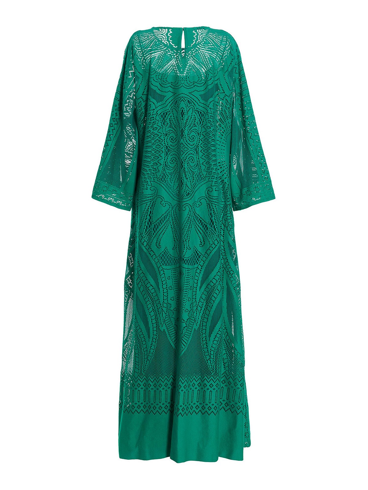 Alberta Ferretti Crochet kaftano dress