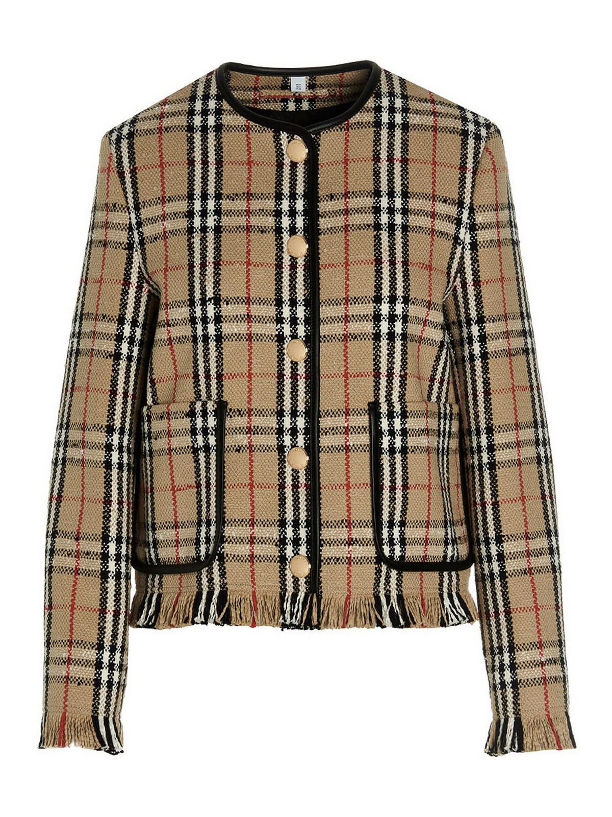Burberry Chaqueta Casual - Upney In Beis
