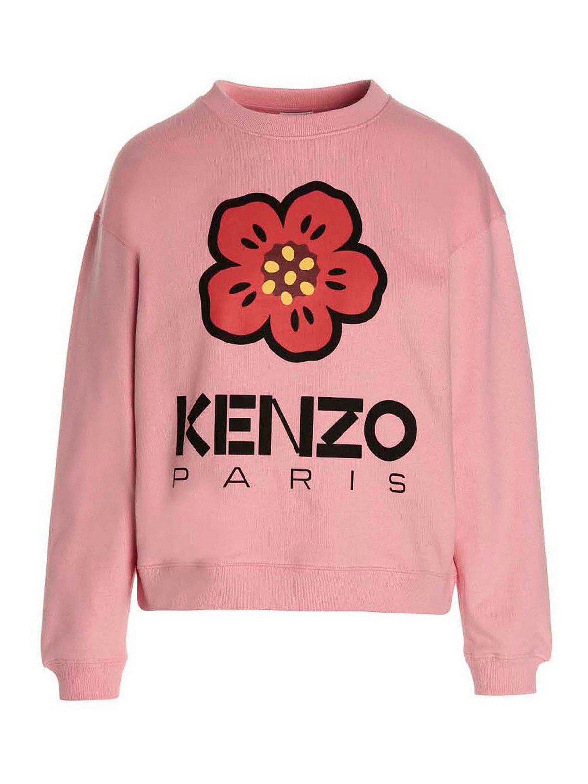 Kenzo Paris Sweatshirt In Rosado