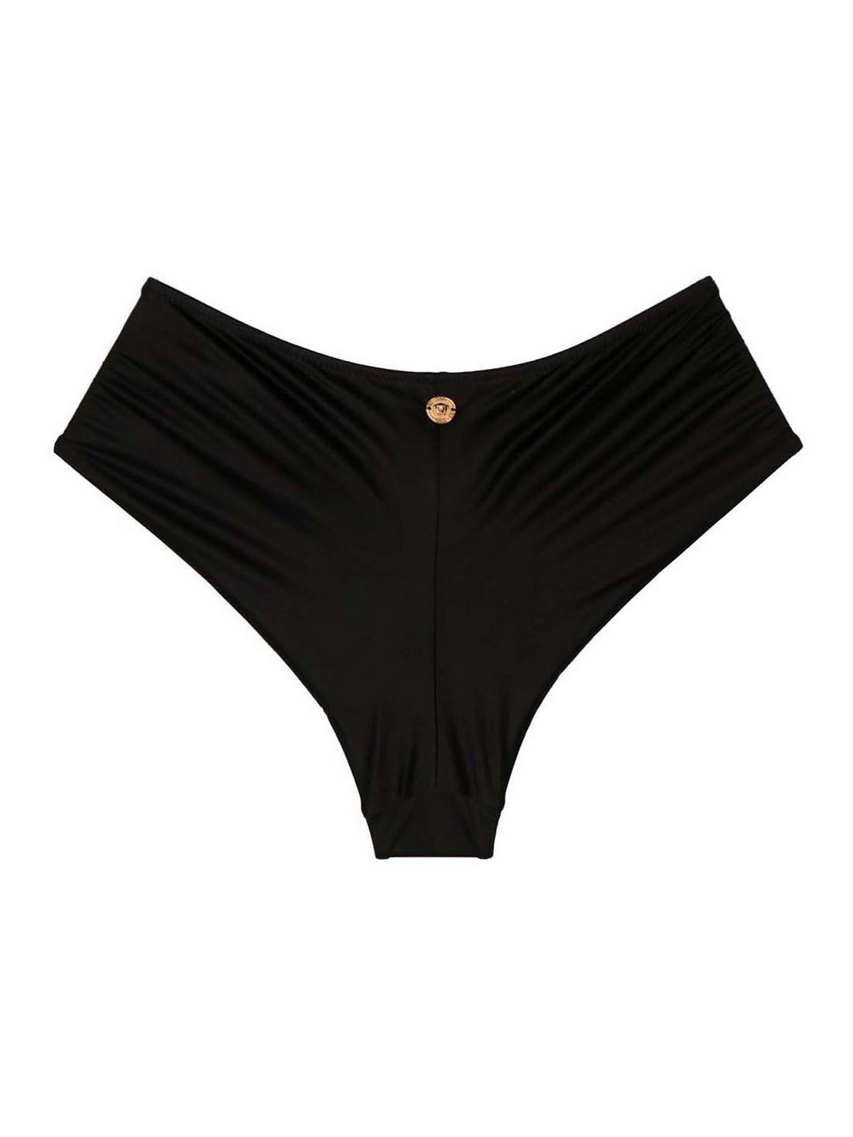Shop Versace Bikini Knot Briefs In Black