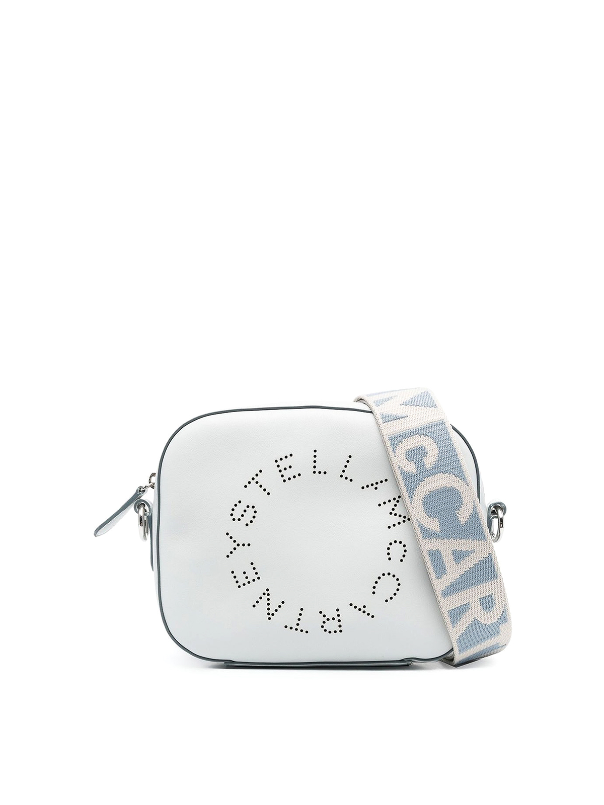 Stella Mccartney Faux Leather Camera Bag In White