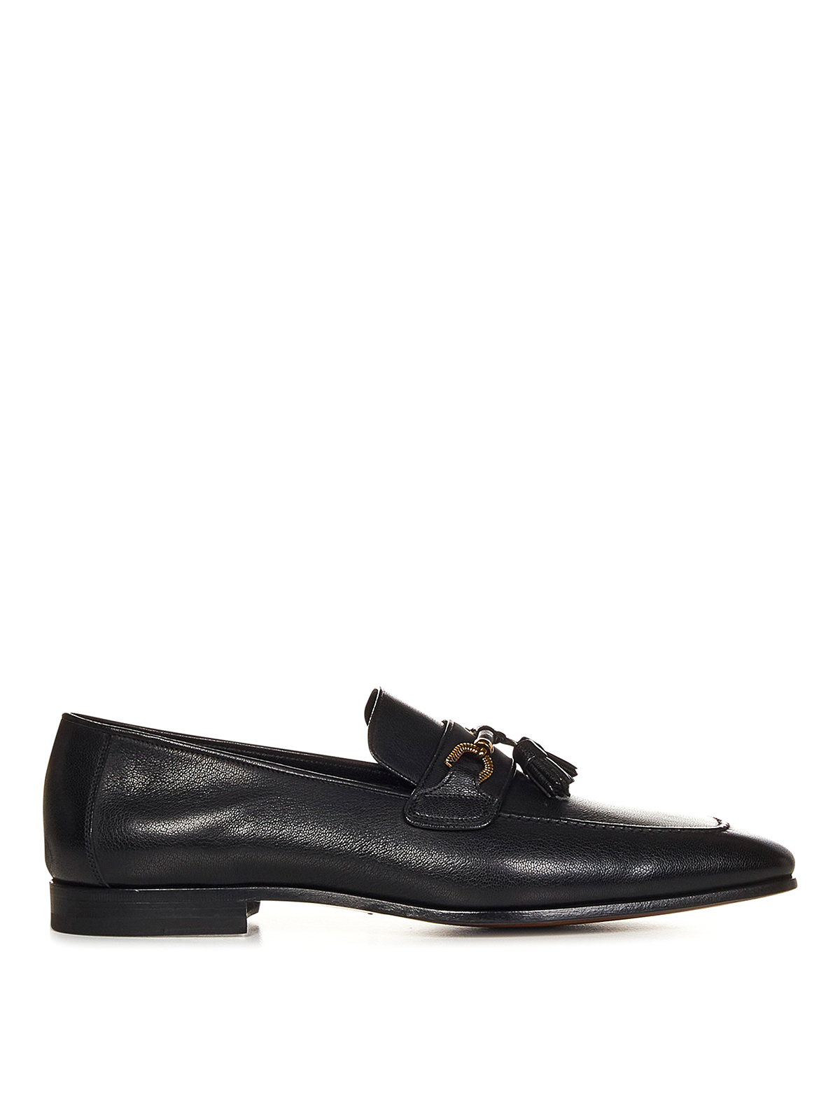 Tom Ford Square-toe Loafers In Negro