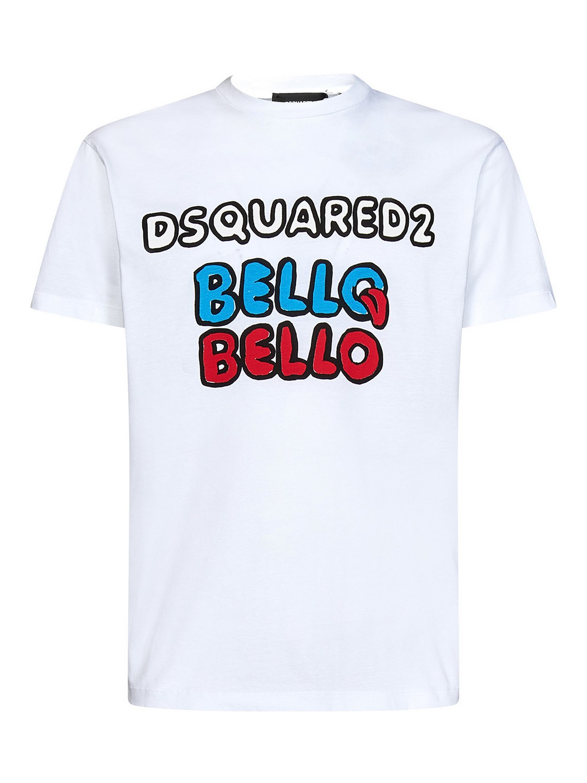 dsquared white tee