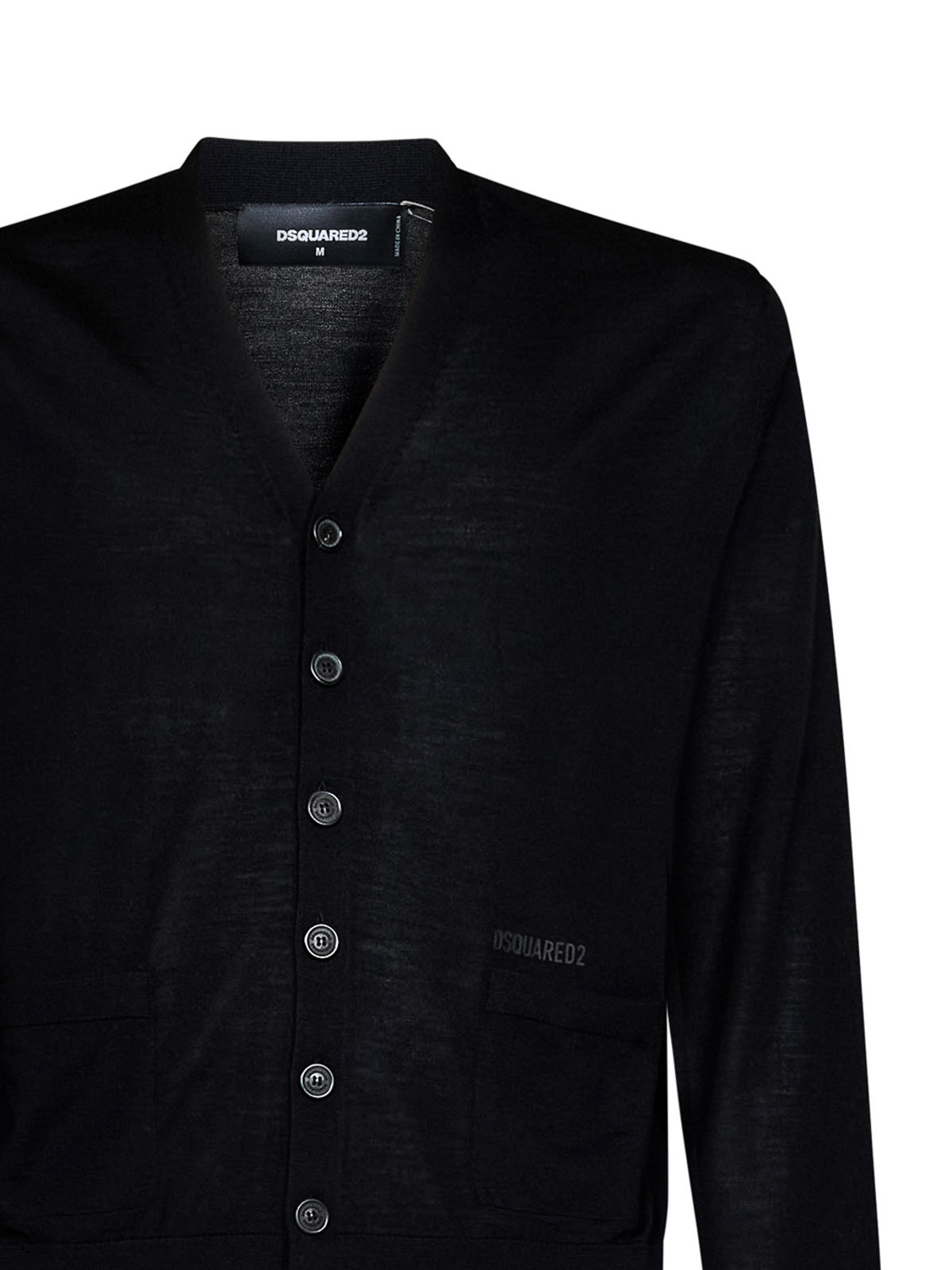 Dsquared2 カーディガン - 黒 - メンズ|S74HA1301S18174900