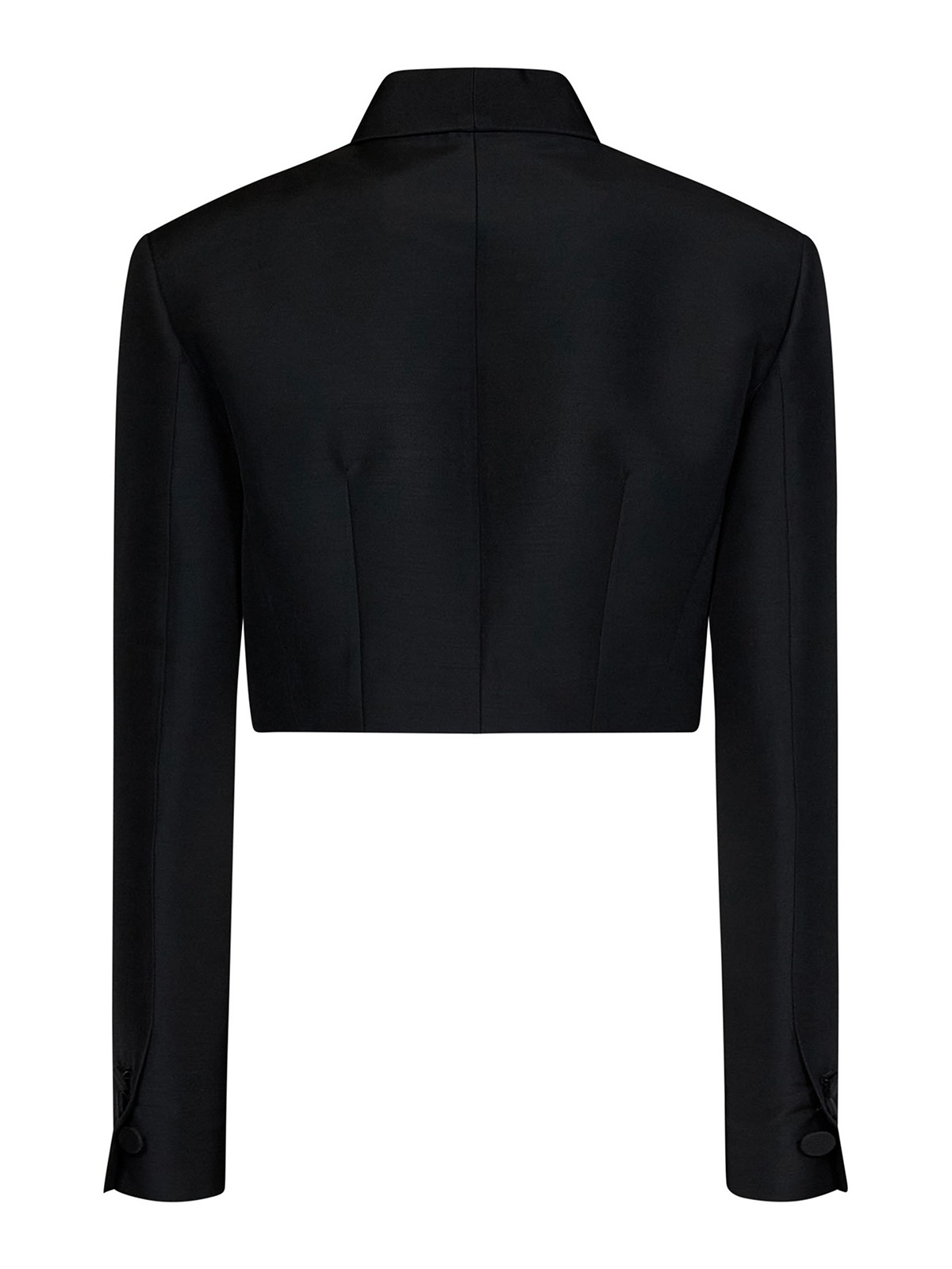 Shop Dsquared2 Cropped Blazer In Negro