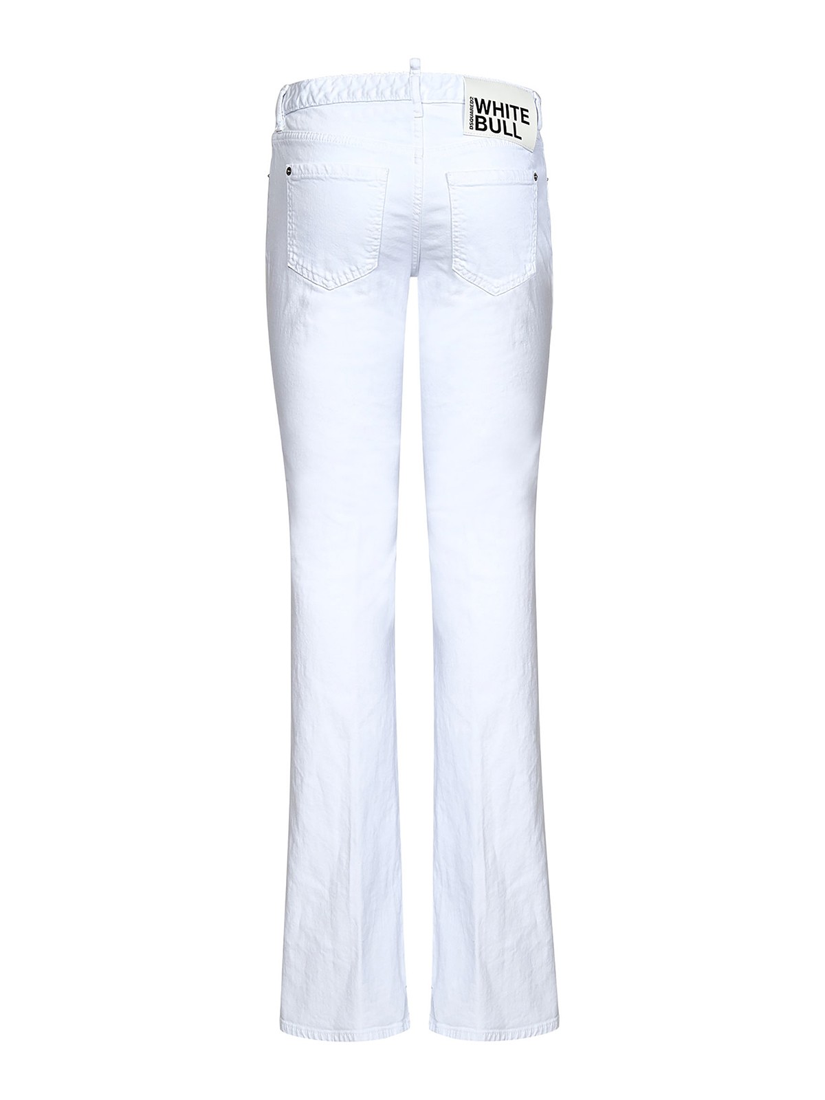 Shop Dsquared2 Jeans Boot-cut - Blanco In White