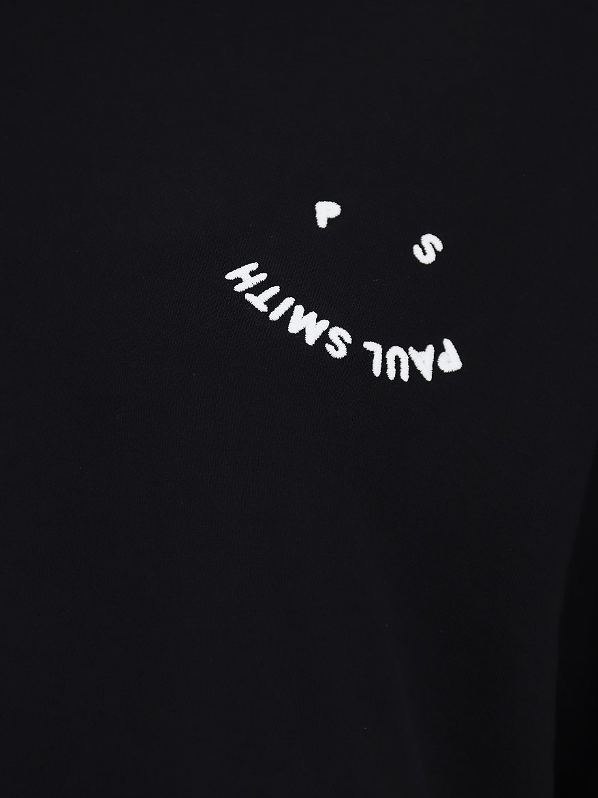 Shop Ps By Paul Smith Happy Sweatshirt In Black