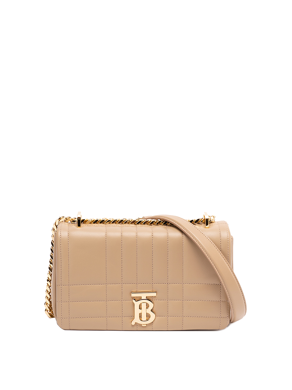 Burberry Lola Quilted-leather Crossbody Bag