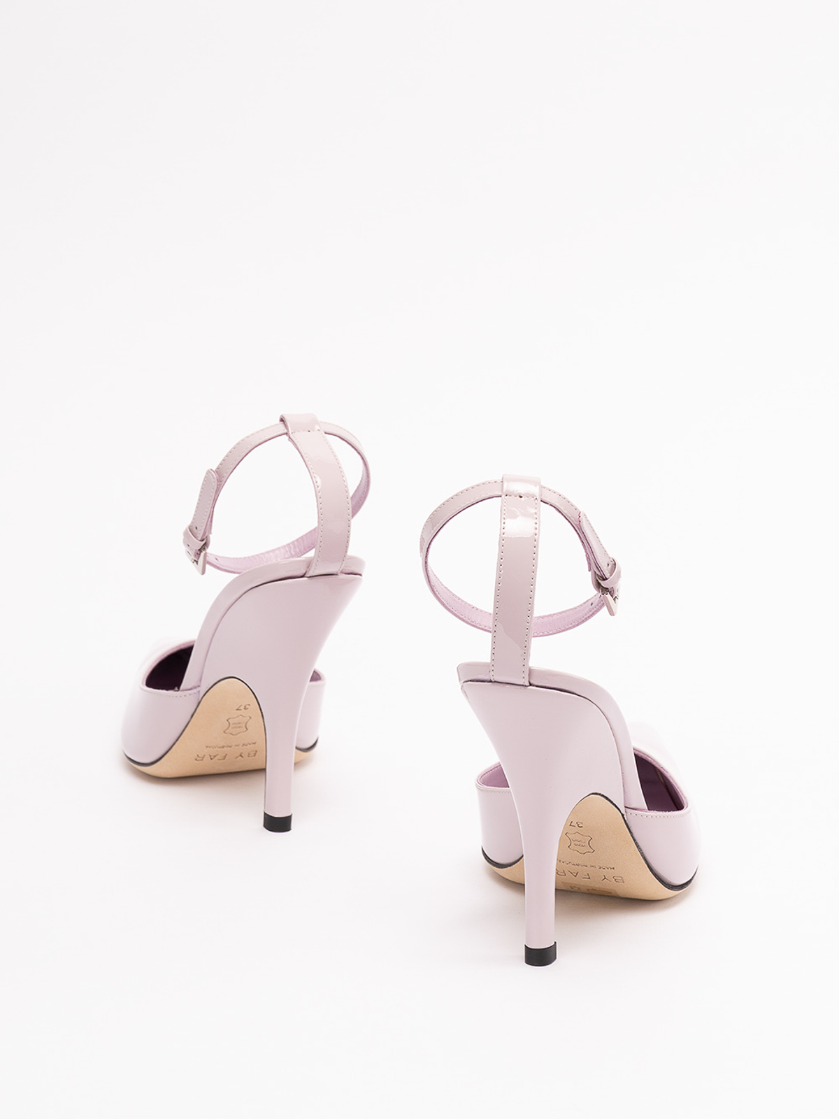 Shop By Far Eliza Sandals In Pink