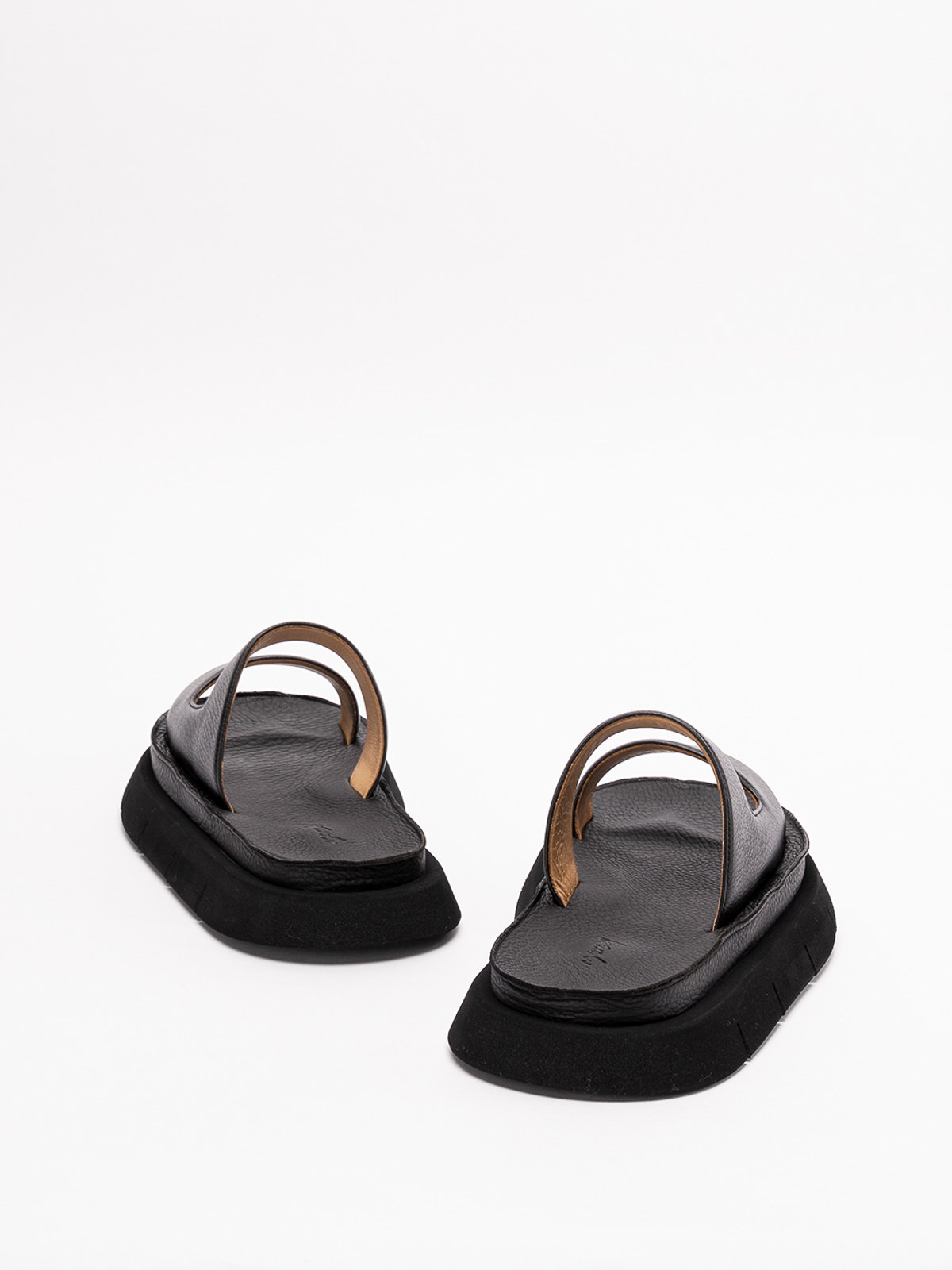 Marsèll Black Intagliato Sandals