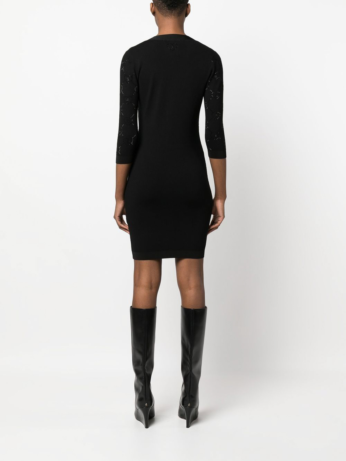 Shop Blugirl Vestido Corto - Negro In Black