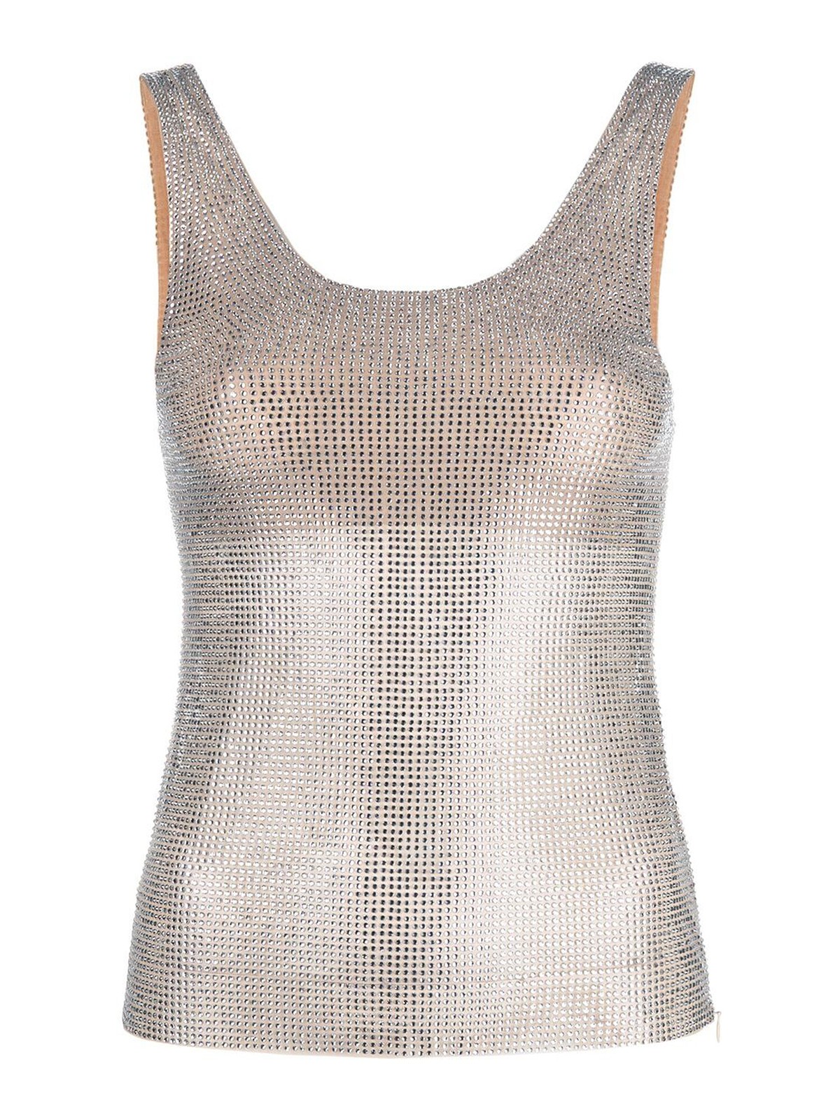Giuseppe Di Morabito Top decorated with crystals