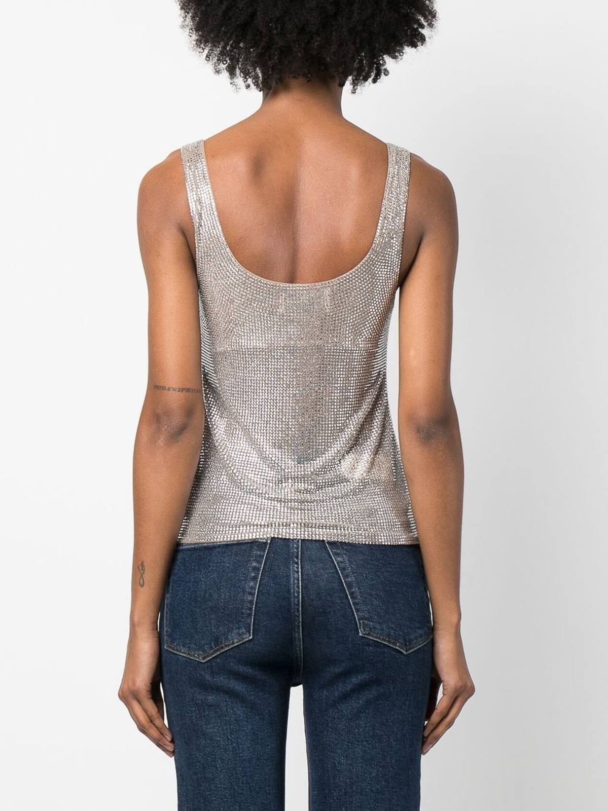 【Giuseppe Di Morabito】装飾付きベスト Bustier Studded With Crystals