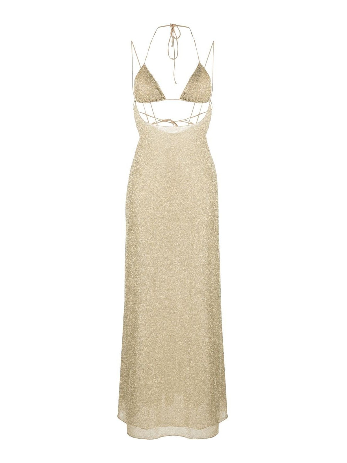intermix gold dress Sheath Spaghetti Straps Gold Homecoming Dress with Tassel PD569 US4 / Gold