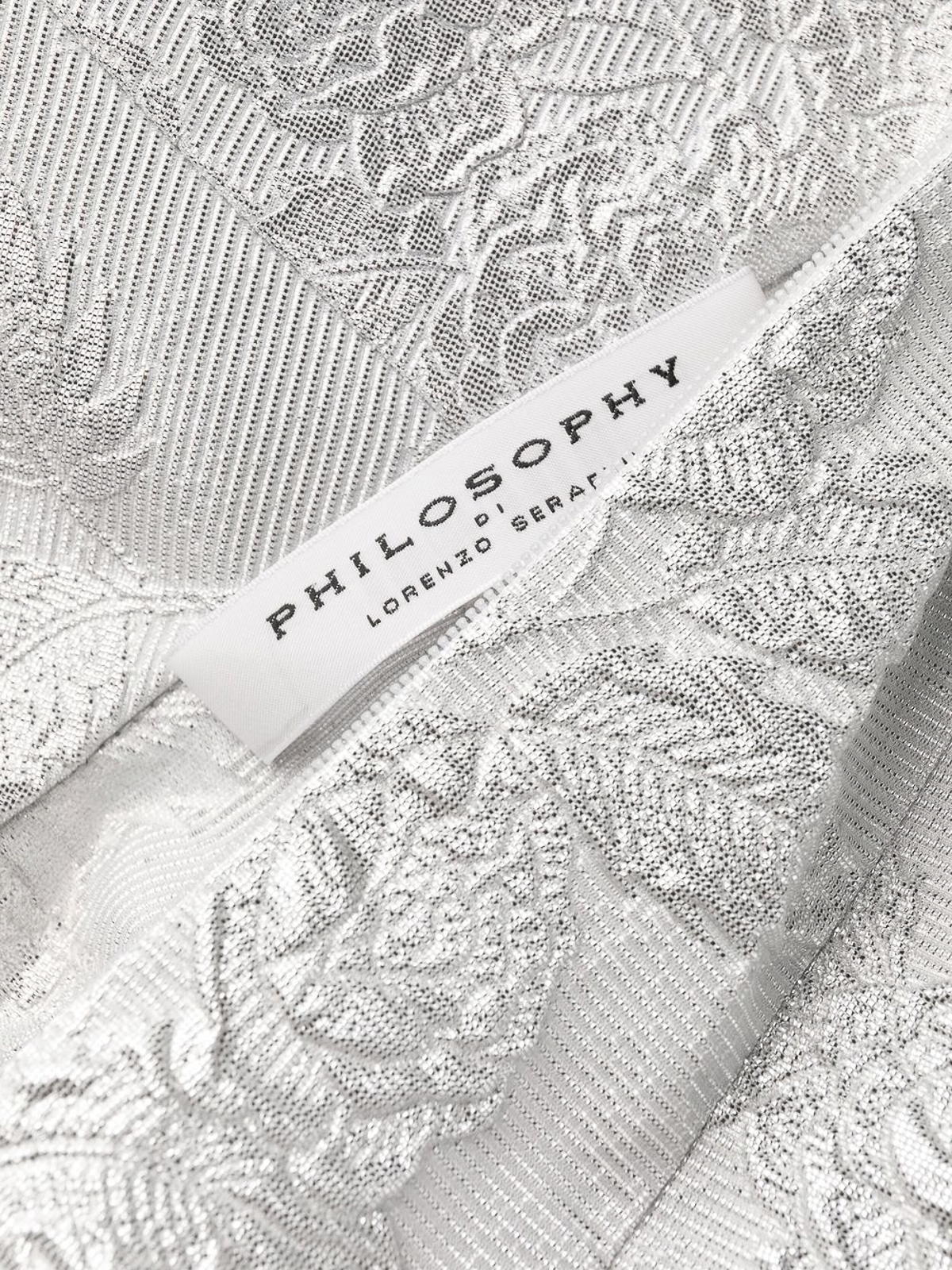 Shop Philosophy Di Lorenzo Serafini Vestido Largo - Blanco In White