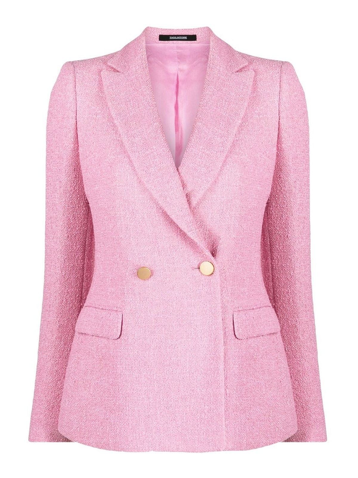 Tagliatore Double breasted blazer with gold buttons | JALBAR340197U23E235