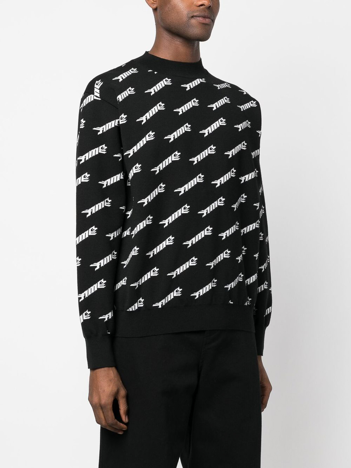 Ambush All over crewneck sweatshirt with logo|BMHE028S23KNI0011001