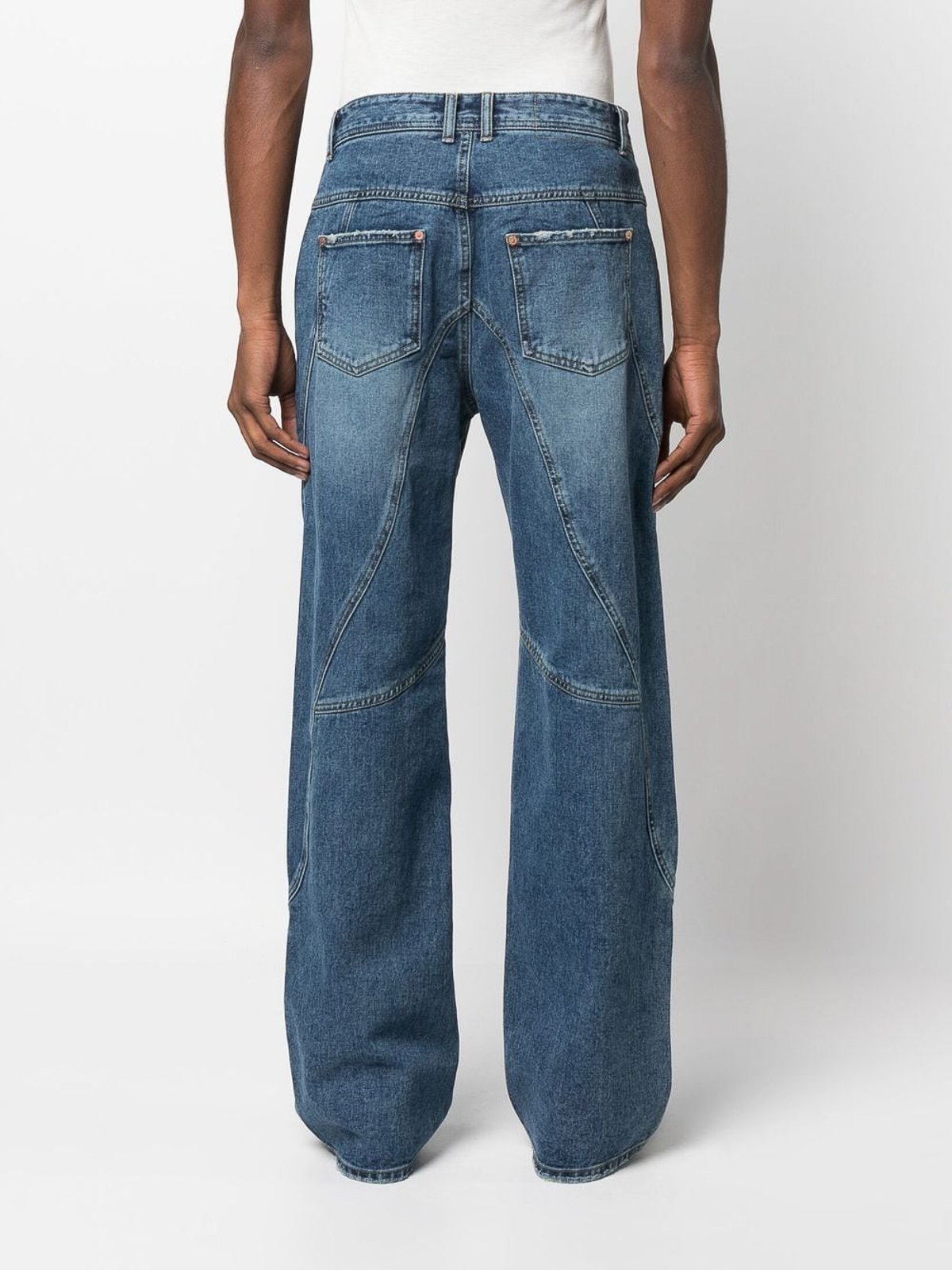 Andersson Bell Straight leg denim jeans - Blue - Men