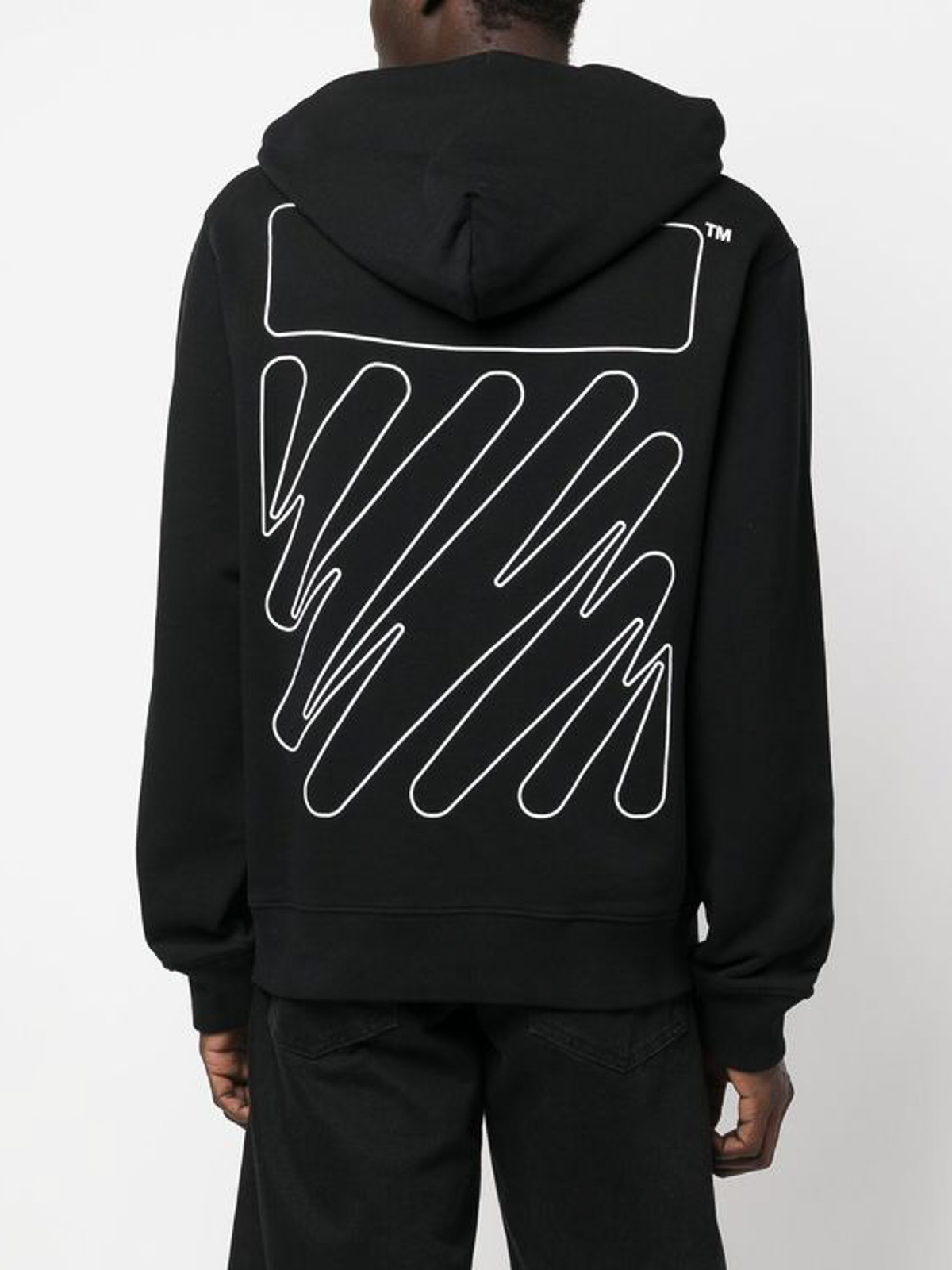 Sweatshirts & Sweaters Off-White - Hoodie with logo, pouch and