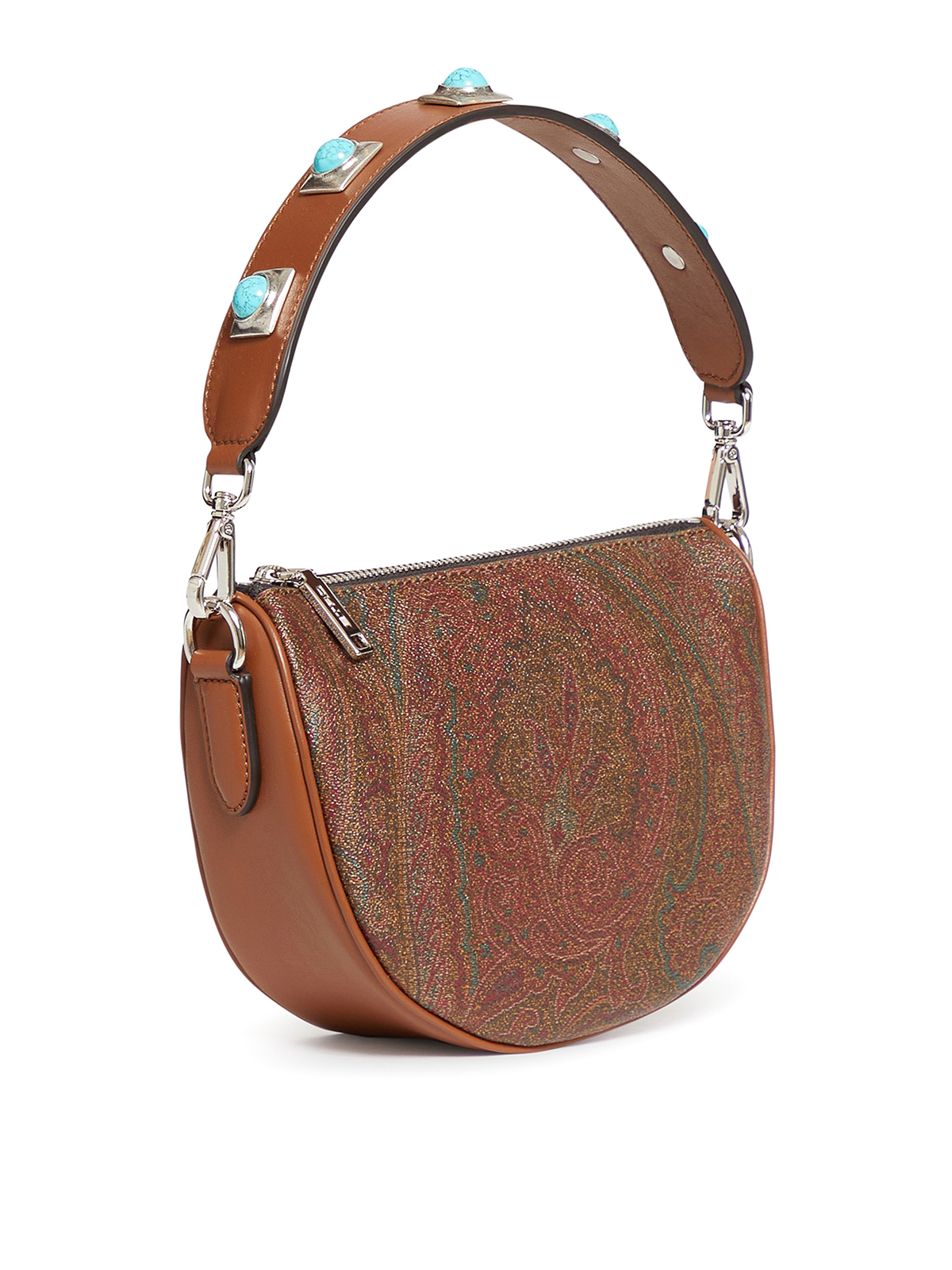 ETRO Leather shoulder bag, Sale up to 70% off