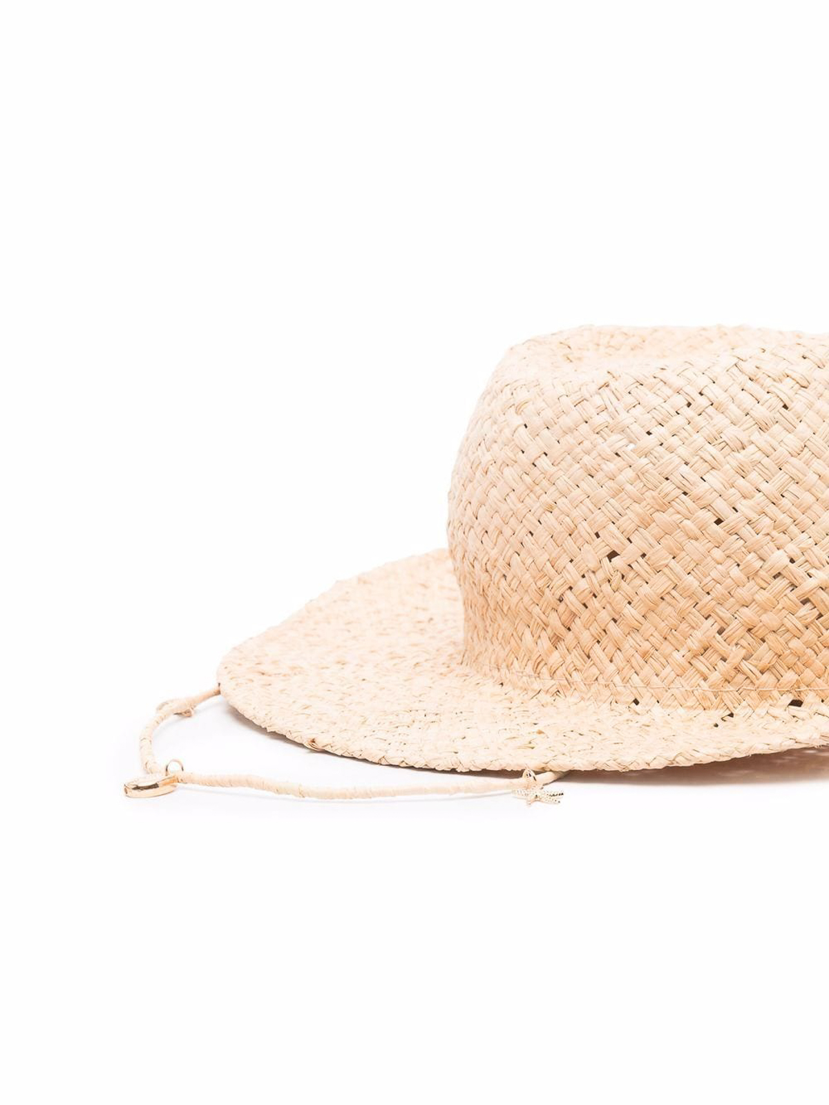 Shop Ruslan Baginskiy Woven Wicker Designed Sun Hat In Beige