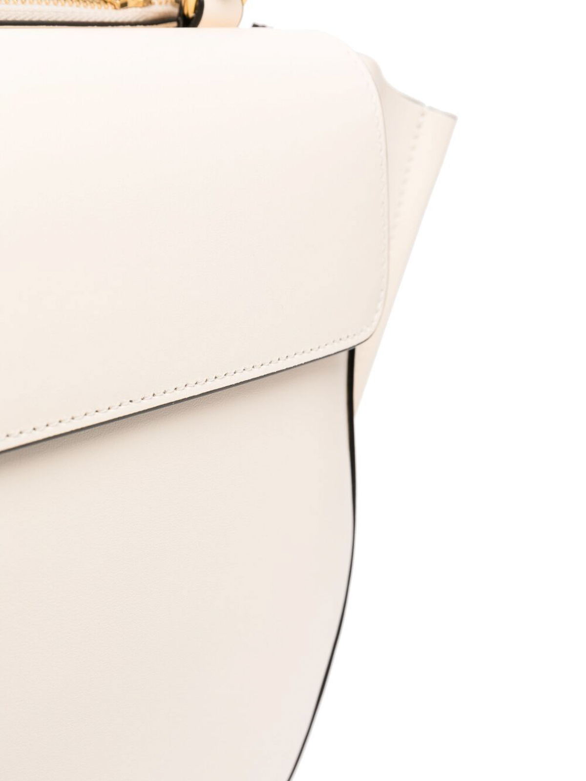 Cross body bags Wandler Horten leather two tone design bag HORTENSIAMEDIUMIVORY