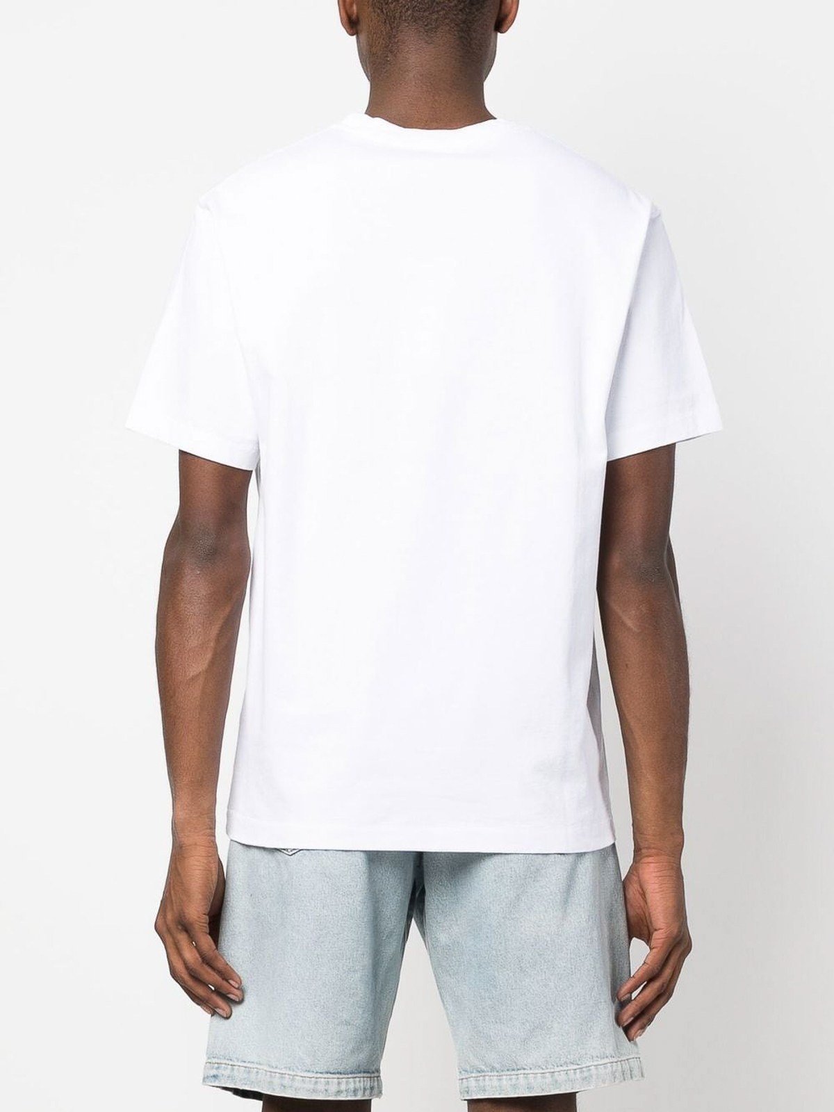 Shop Kenzo Logo-print Crewneck T-shirt In White