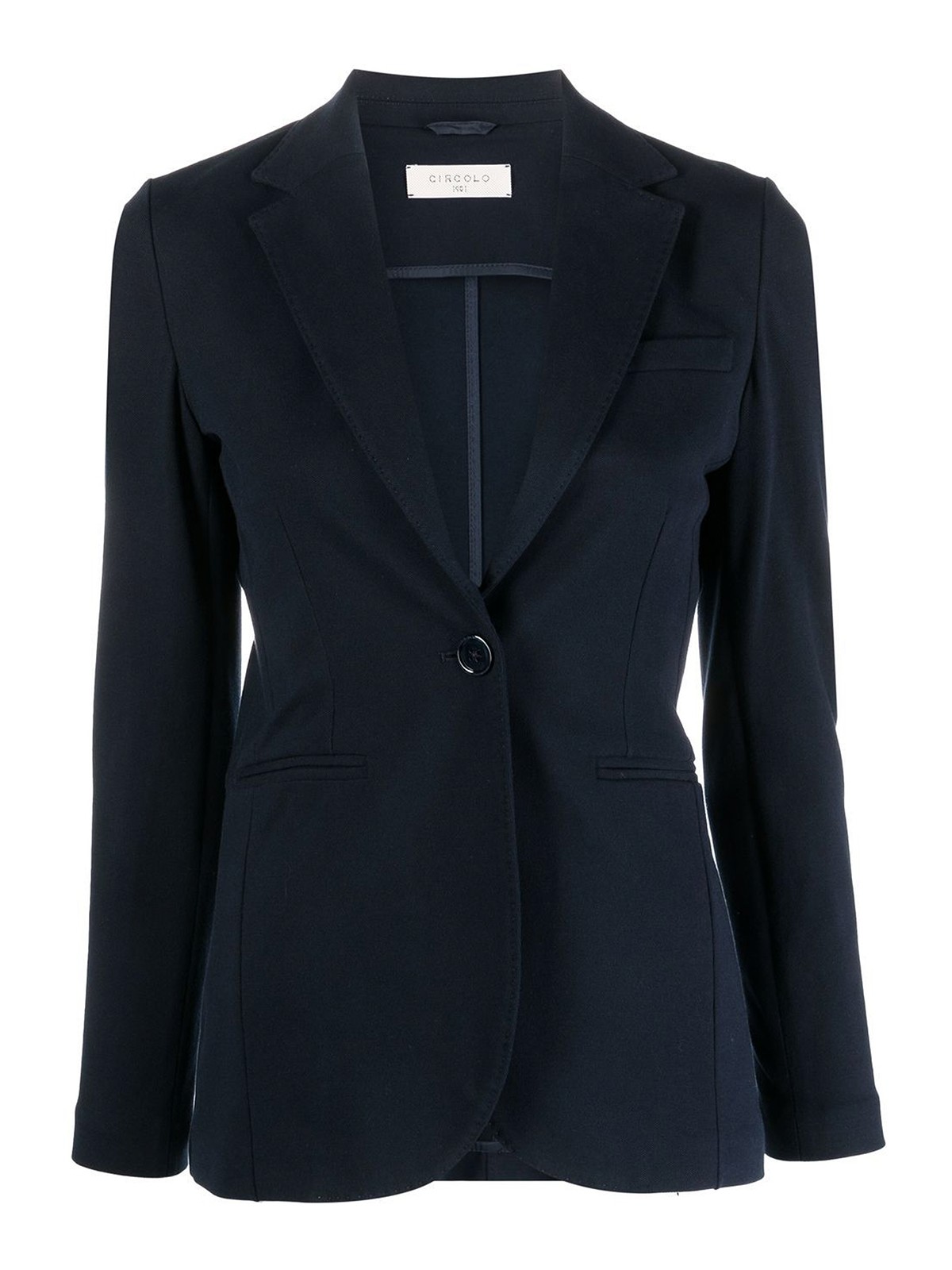 ジャケット CIRCOLO 1901 SINGLE BREASTED BUTTON BLAZER Circolo 1901 Fitted single-breasted button blazer | FD2604447