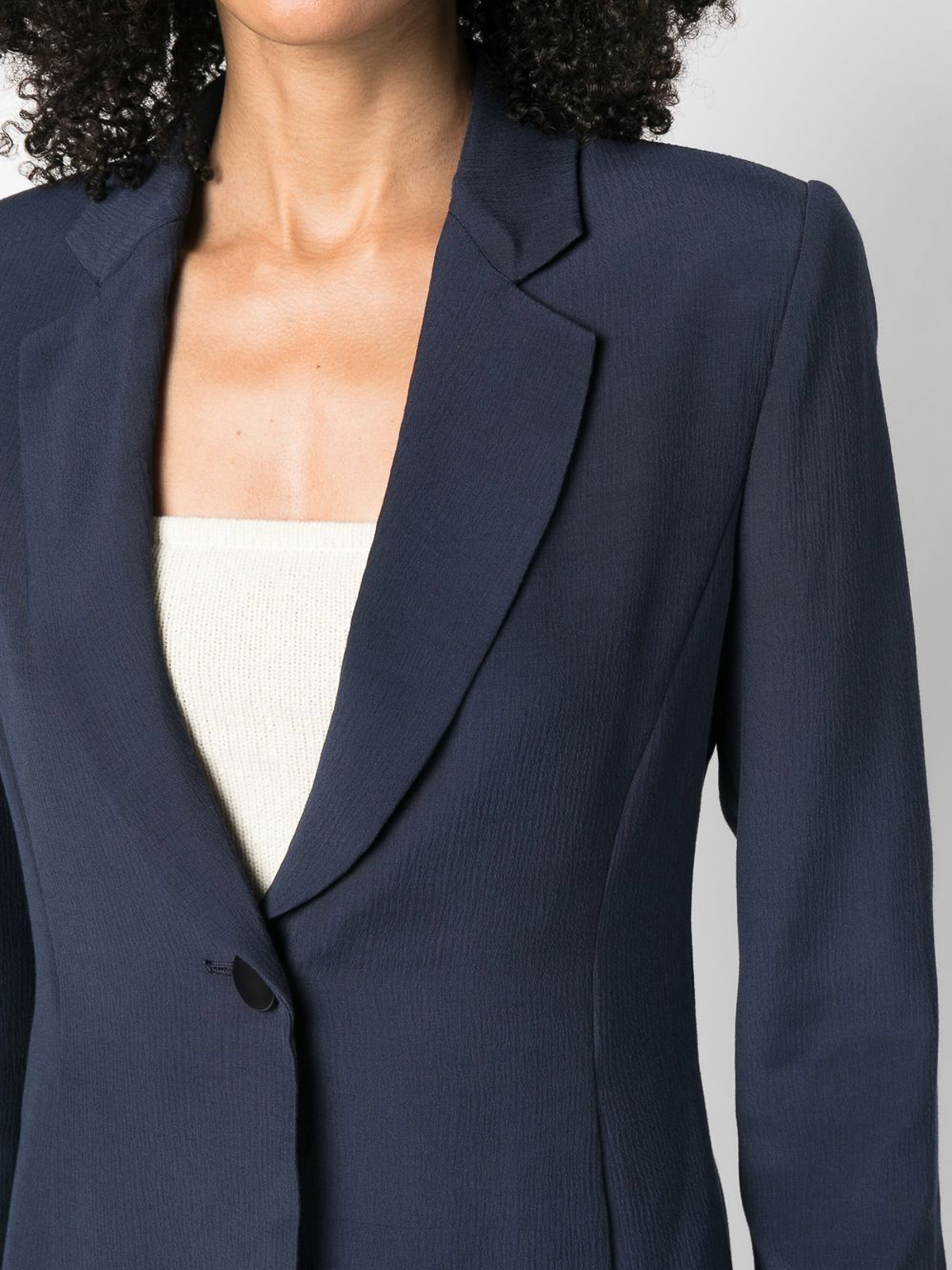 Emporio Armani Tailored single-breasted blazer with button Emporio Armani Tailored single-breasted blazer with button