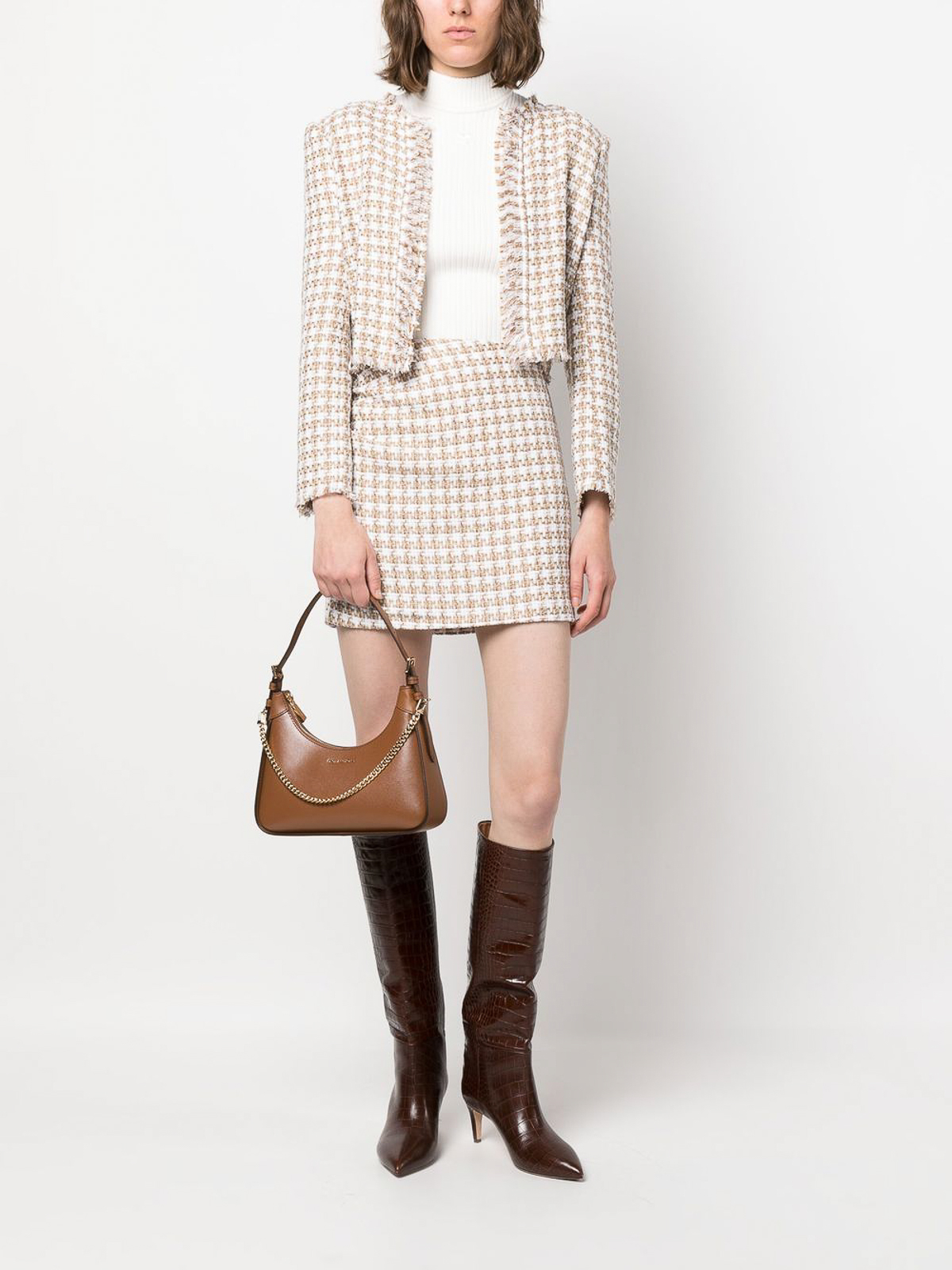 Casual jackets Iro - Giovana cropped tweed jacket with