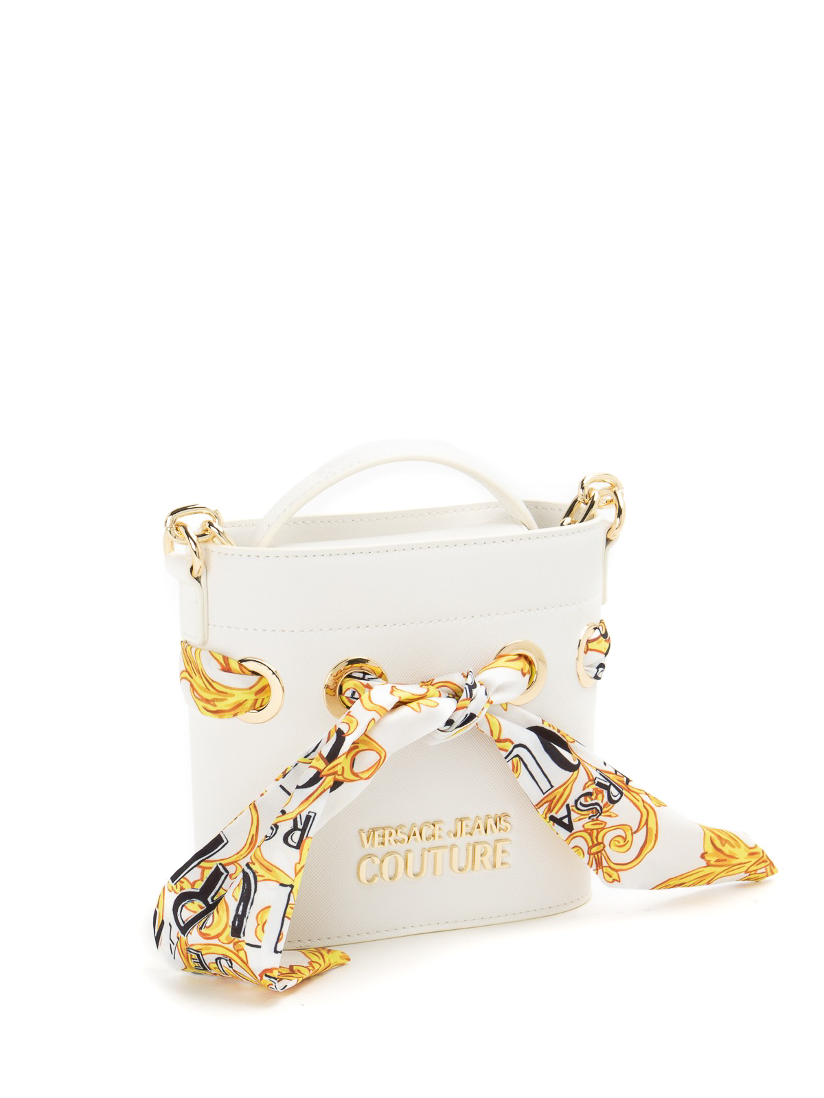 Versace Jeans Couture バケットバッグ - 白|74VA4BAEZS467003