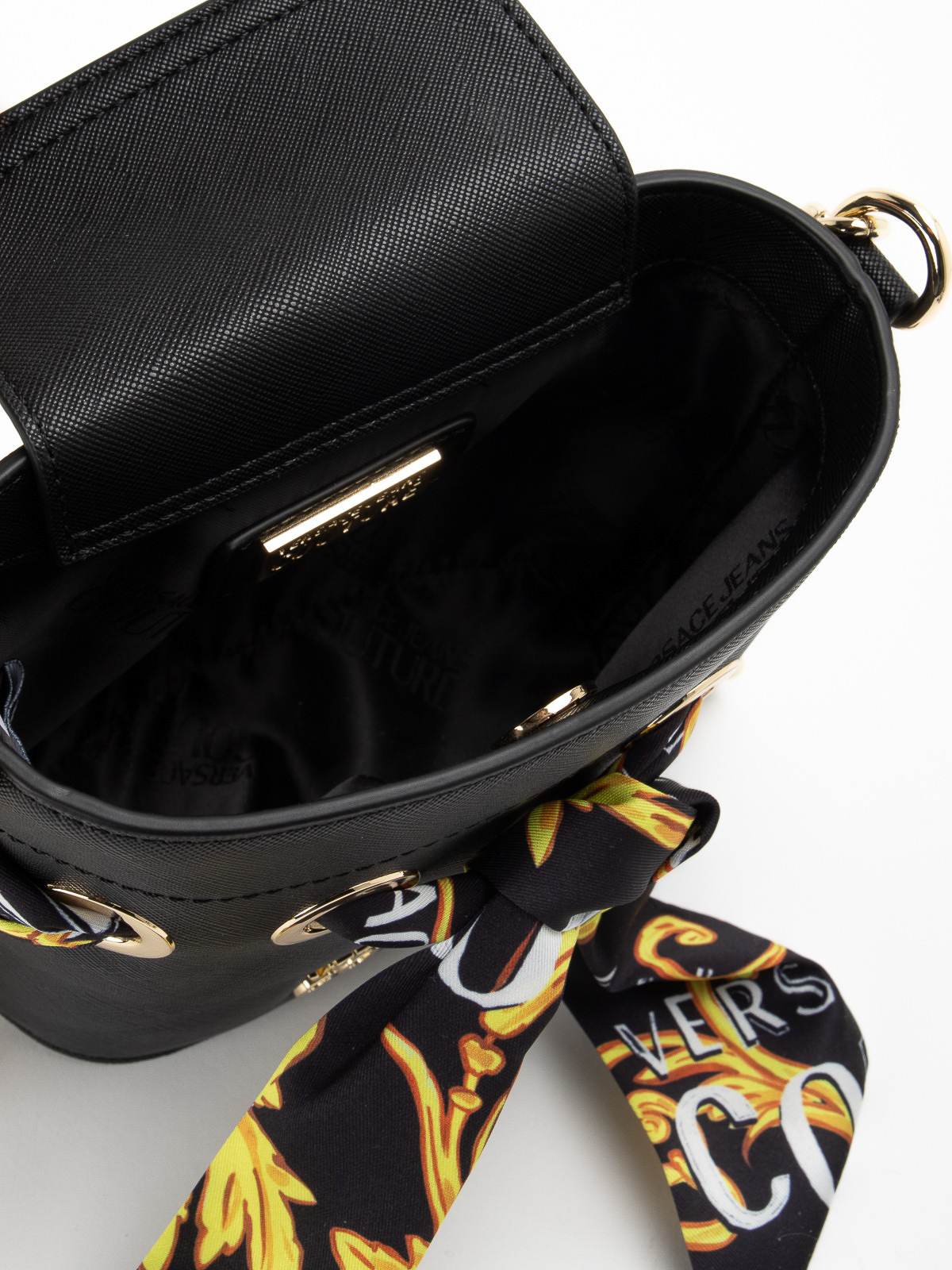 Versace Jeans Couture バケットバッグ - 黒|74VA4BAEZS467899