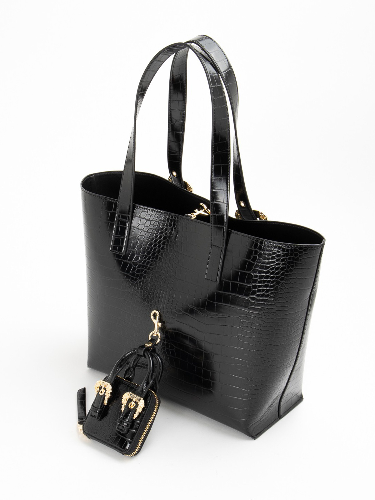 Versace Jeans Couture トートバッグ - 黒|74VA4BFJZS578899