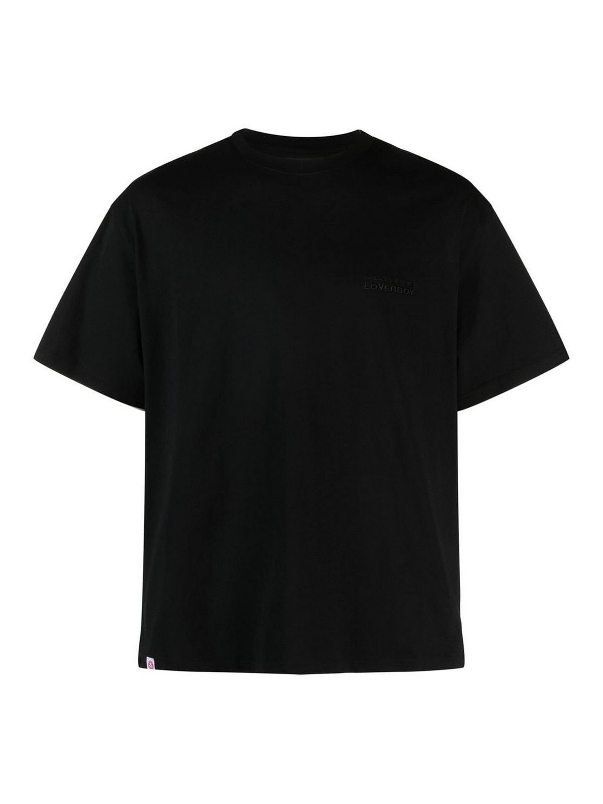 Charles Jeffrey Loverboy Organic Cotton T-shirt In Black