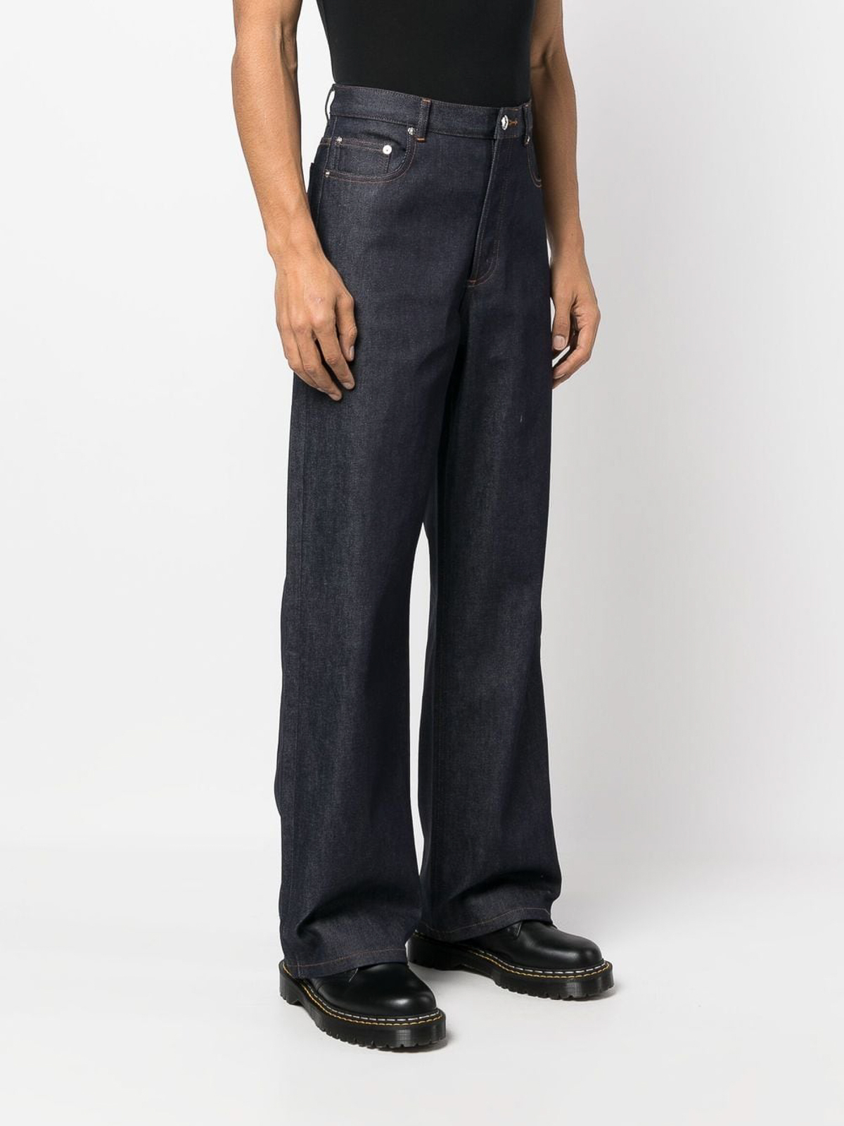 A.P.C. フレアジーンズ - ダークウォッシュ|H09182COGDFIAI