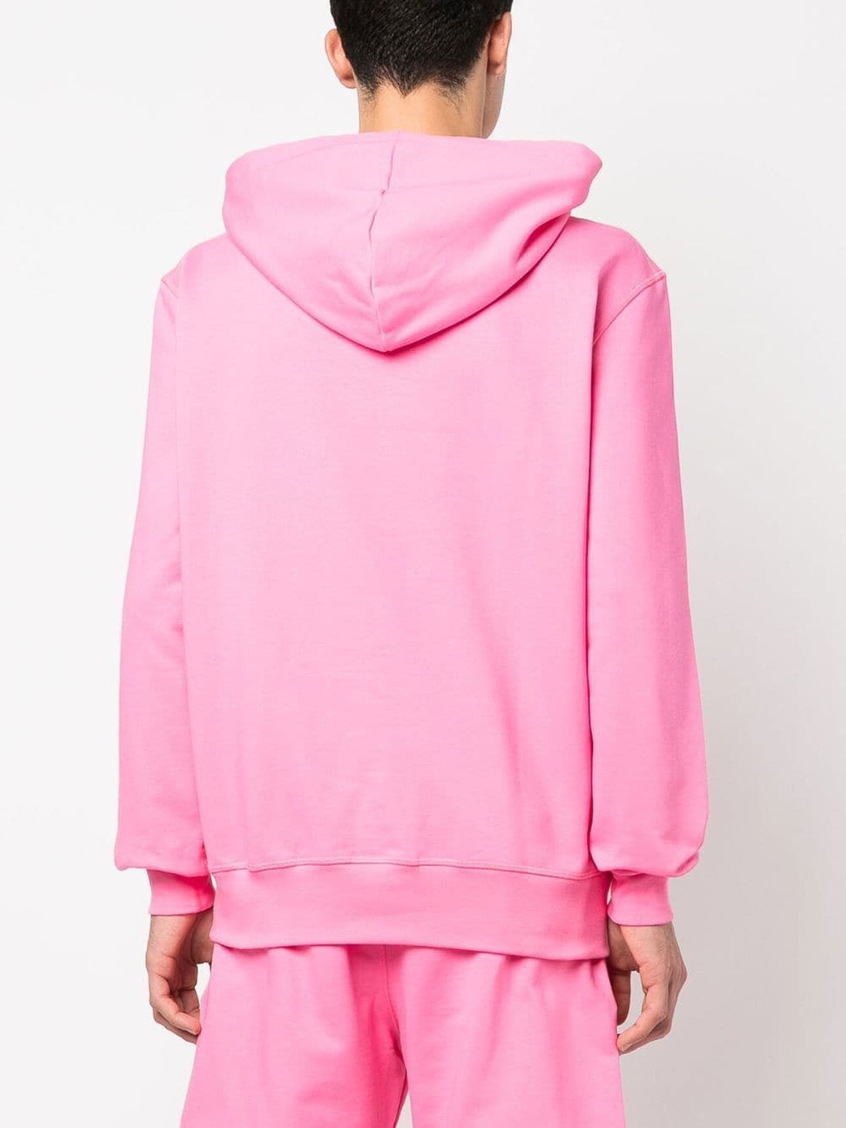 正規品★Alexander McQUEEN★ロゴ フード ピンク 688715QTZ81090 Alexander Mcqueen Cotton pink hoodie - Pink - Men