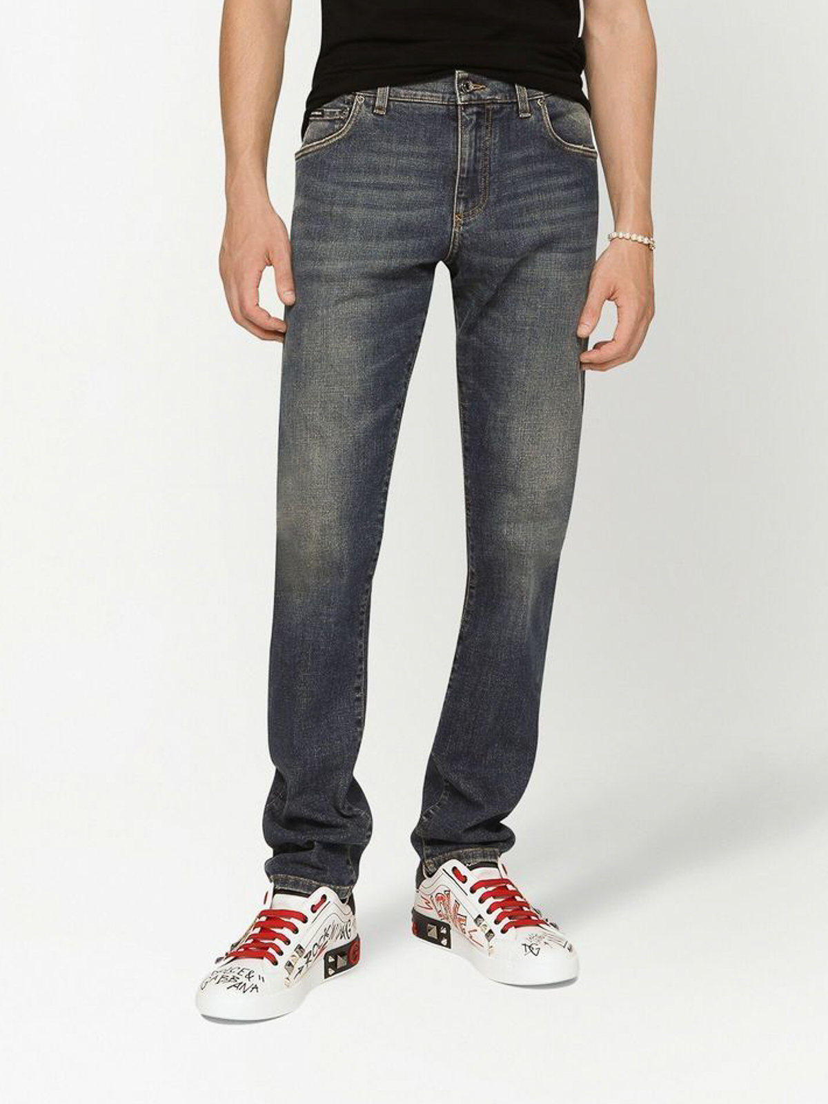 パンツ Dolce & Gabbana Crush Straight Denim 44 Dolce&gabbana straight denim pants 【公式通販】