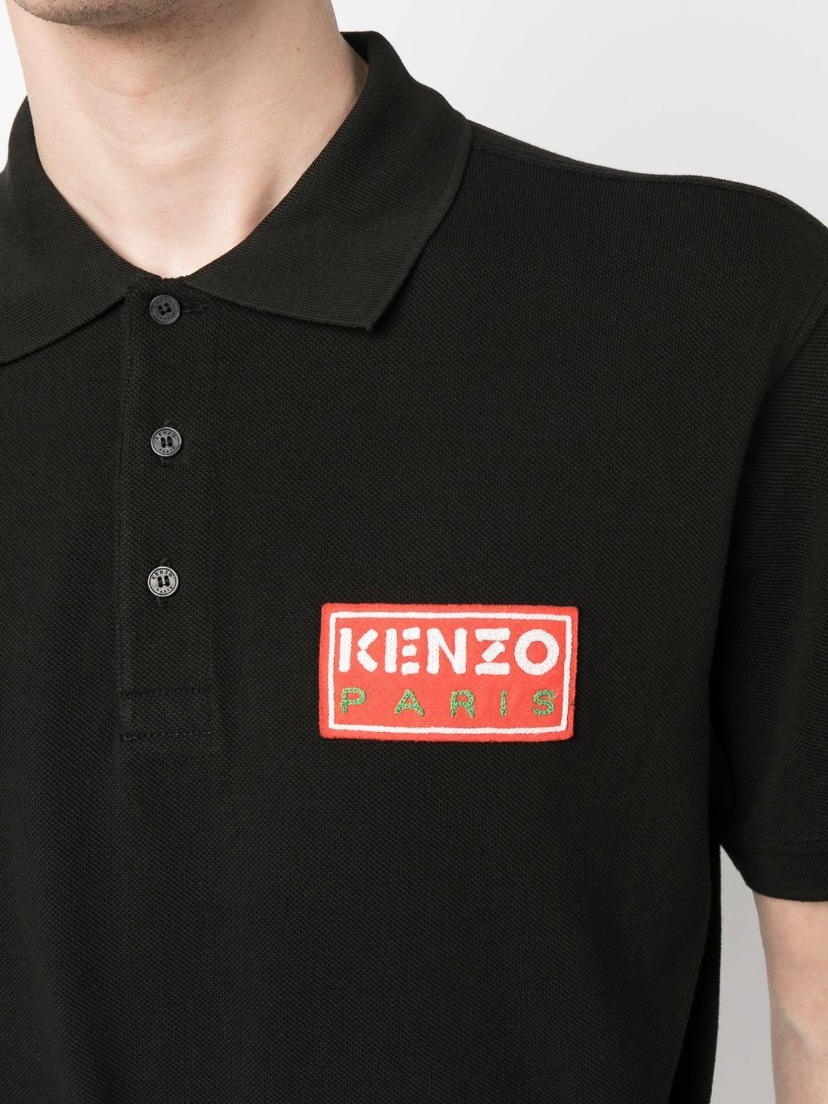 Kenzo ポロシャツ - 黒 - ブラック|FD55PO0064PU01299J