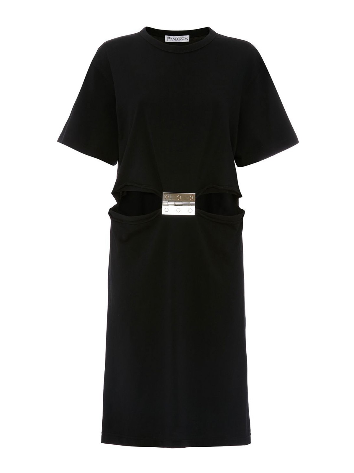 jw anderson cut out dress JW Anderson - CUT OUT DETAIL ASYMMETRIC DRESS