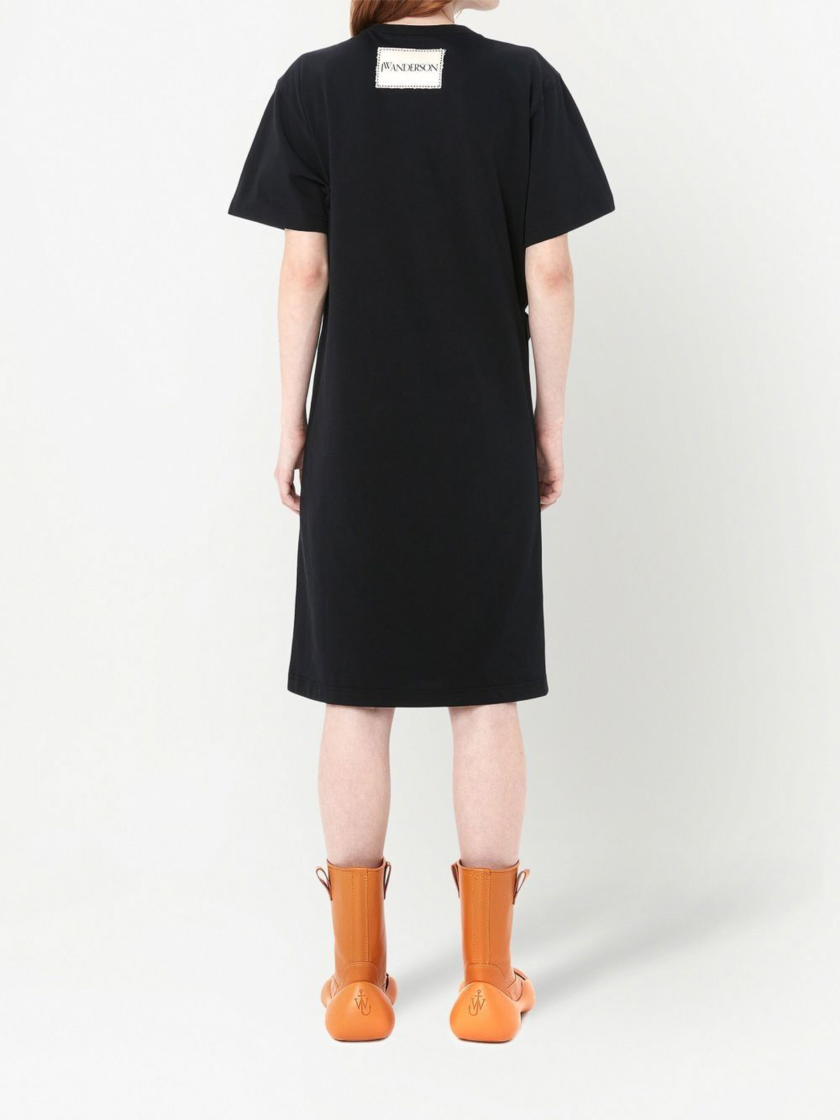 jw anderson cut out dress JW Anderson ruffle-detail cut-out Minidress | Blue