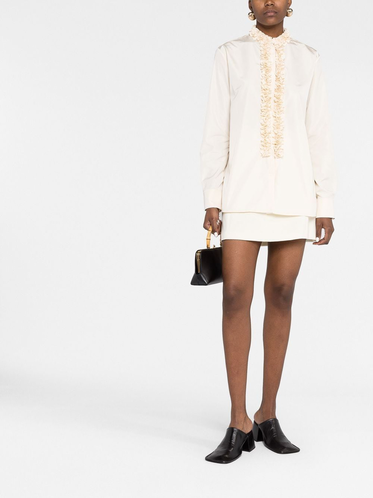 Jil Sander Ruffle shirt - Pink - Women | J01DL0101J70097274