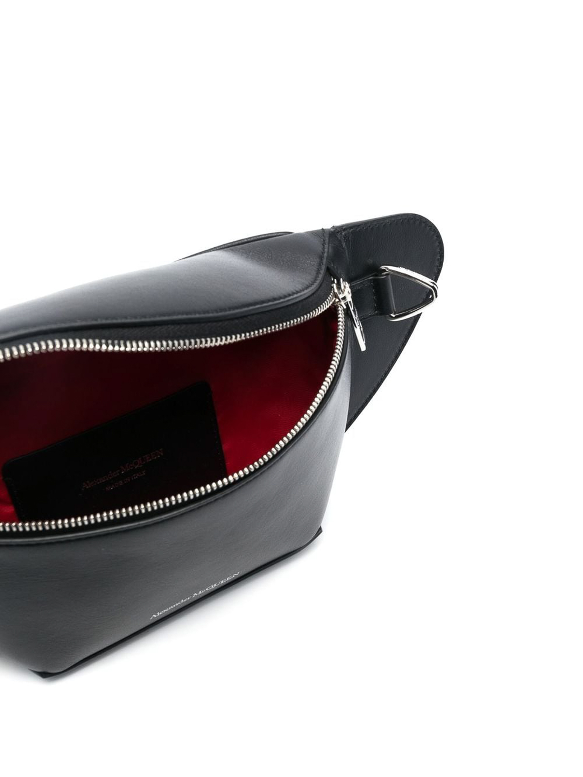 Alexander Mcqueen Logo-embossed leather belt bag