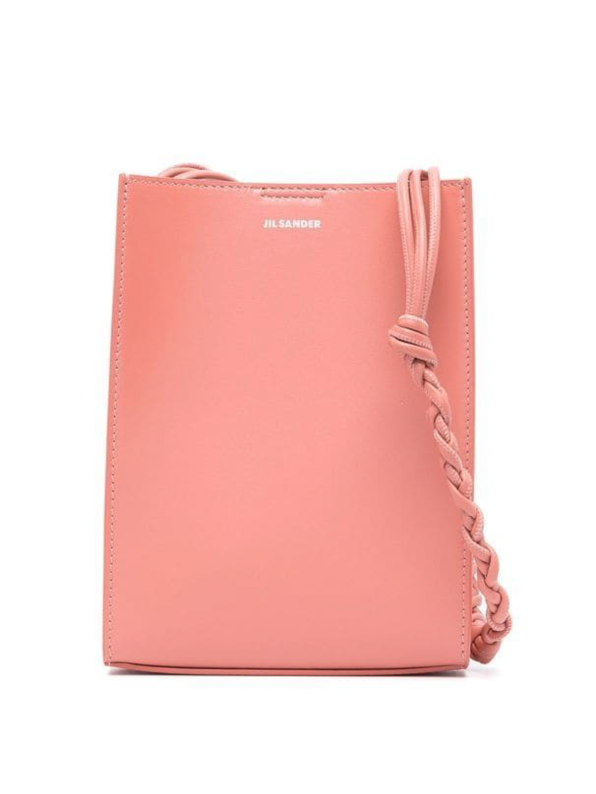 Jil Sander Tangle Small Leather Bag In Pink