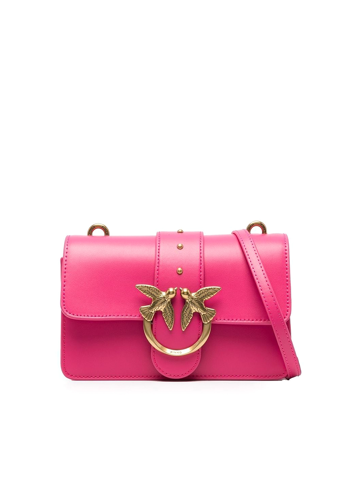 Pinko Love One Mini Classic Bag In Fuchsia