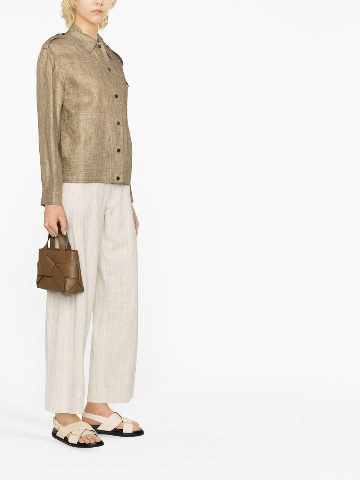 Brunello Cucinelli Linen jacket - Beige - Women | MH5862864C495
