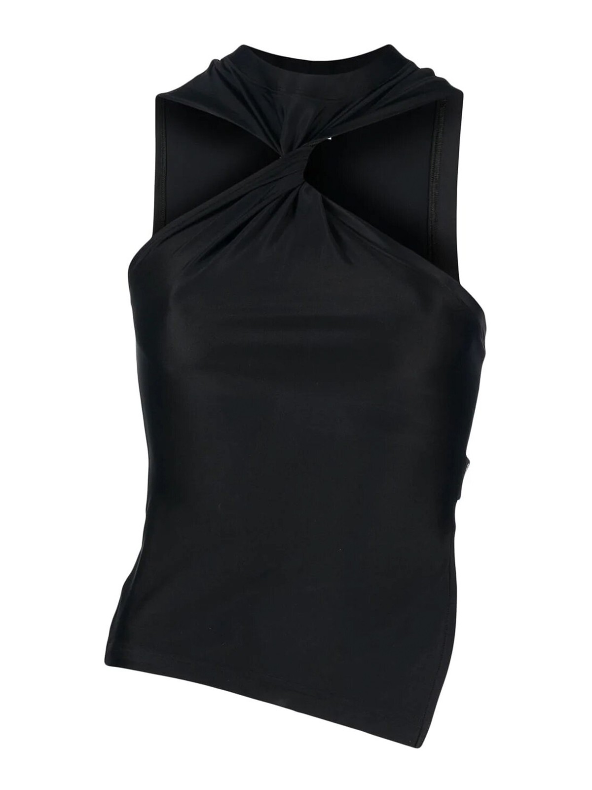 Courreges One shoulder top - Black - Women|JTO136PA0043BLACK