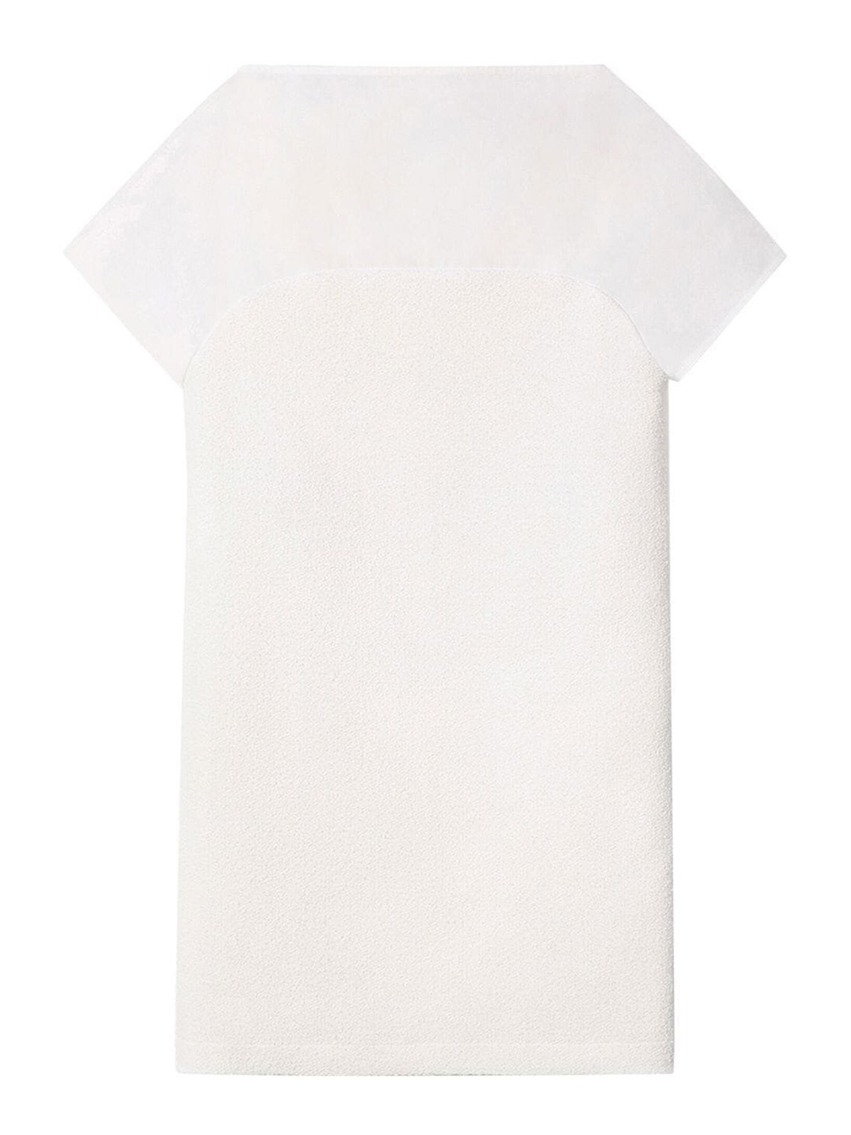 Shop Nina Ricci Short Sleeve Dress In White
