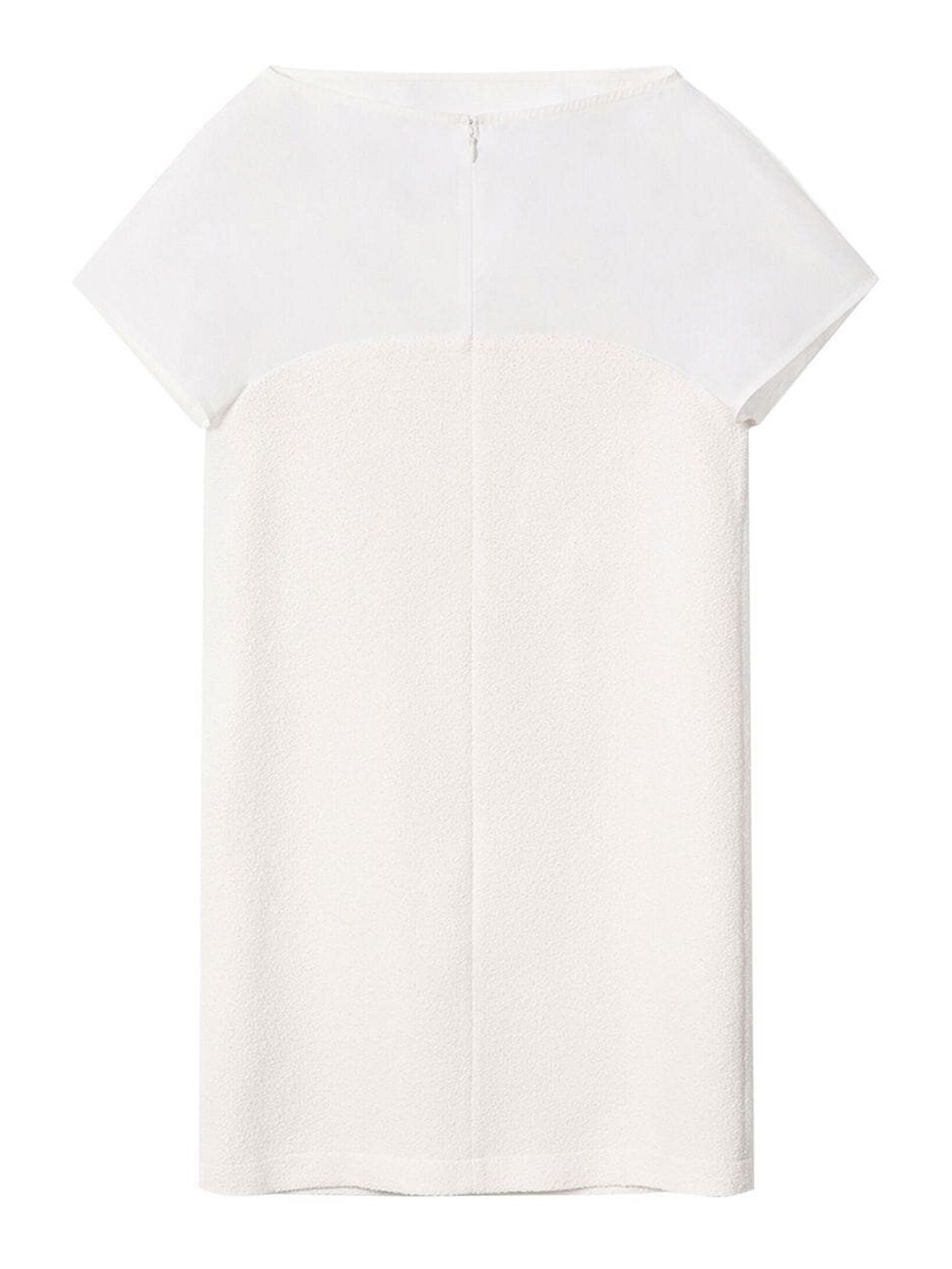 Shop Nina Ricci Short Sleeve Dress In White