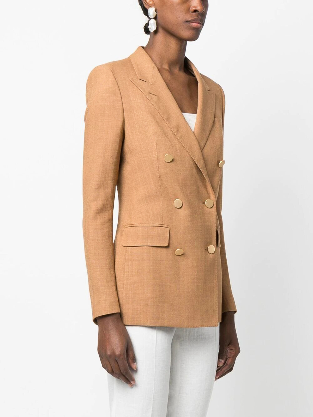 Tagliatore Parigi jacket - Brown - Women | JPARIGI10B340159EK869